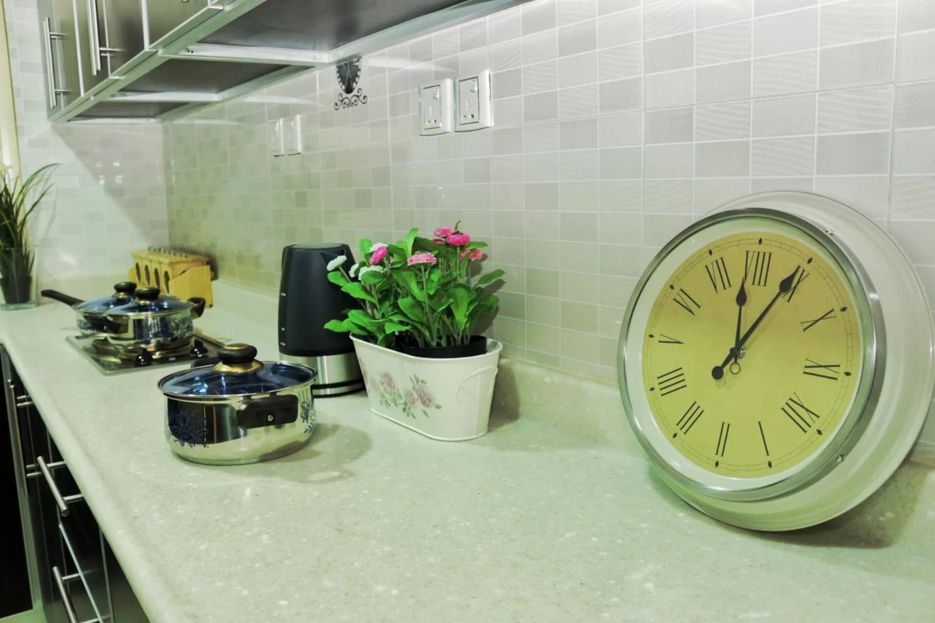 Kitchen or kitchenette in شقق نطوان للشقق المخدومة