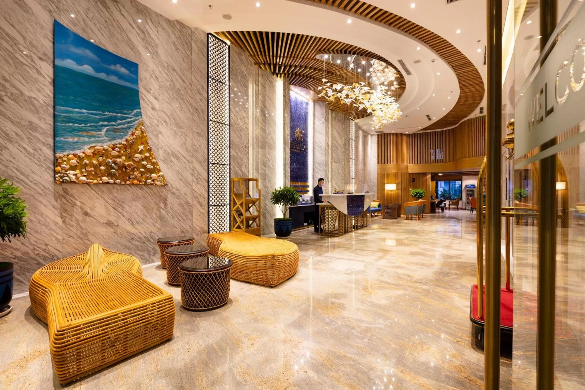 Lobby or reception in Erica Nha Trang Hotel