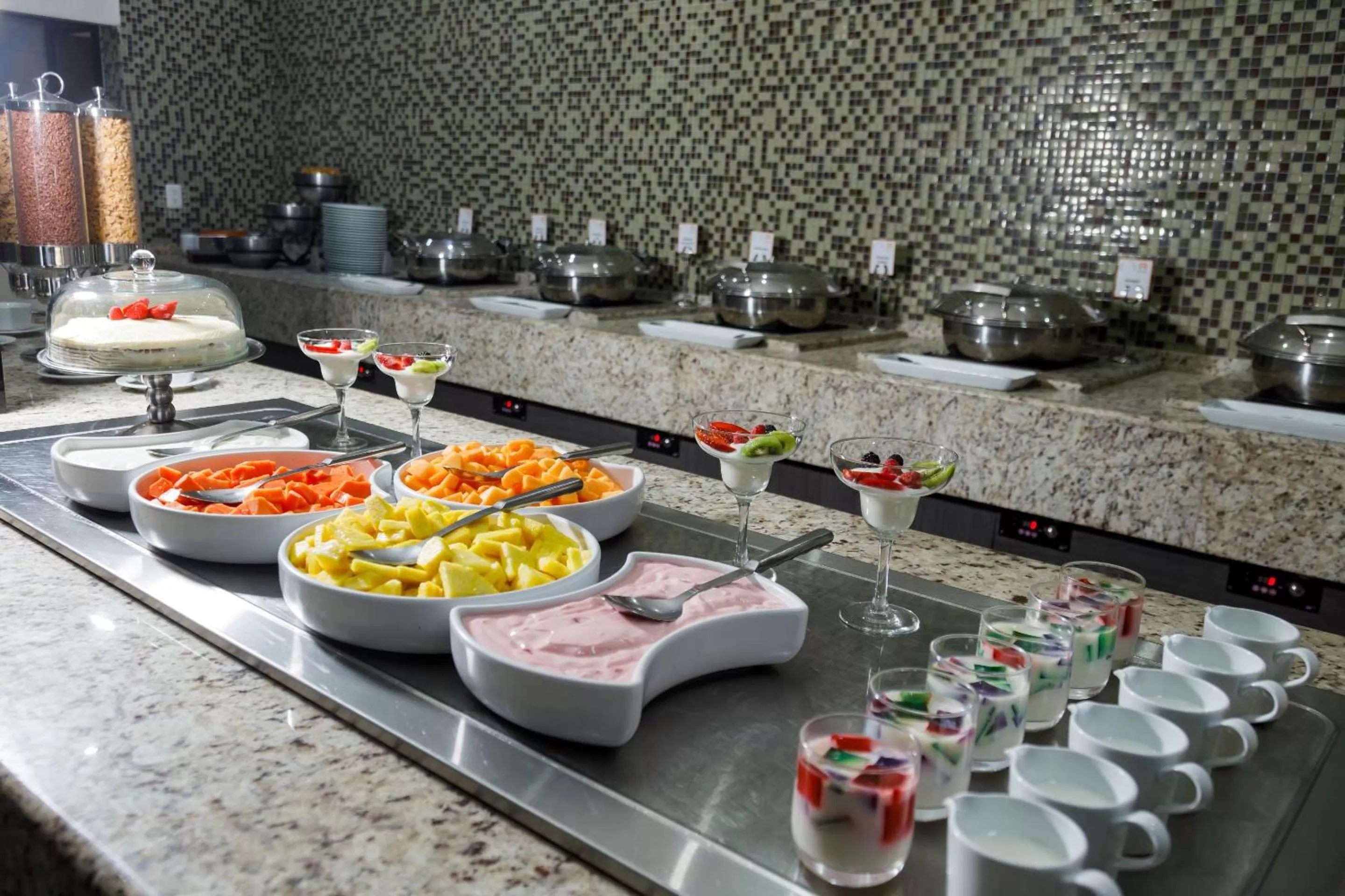 Buffet breakfast in Real Inn Torreon