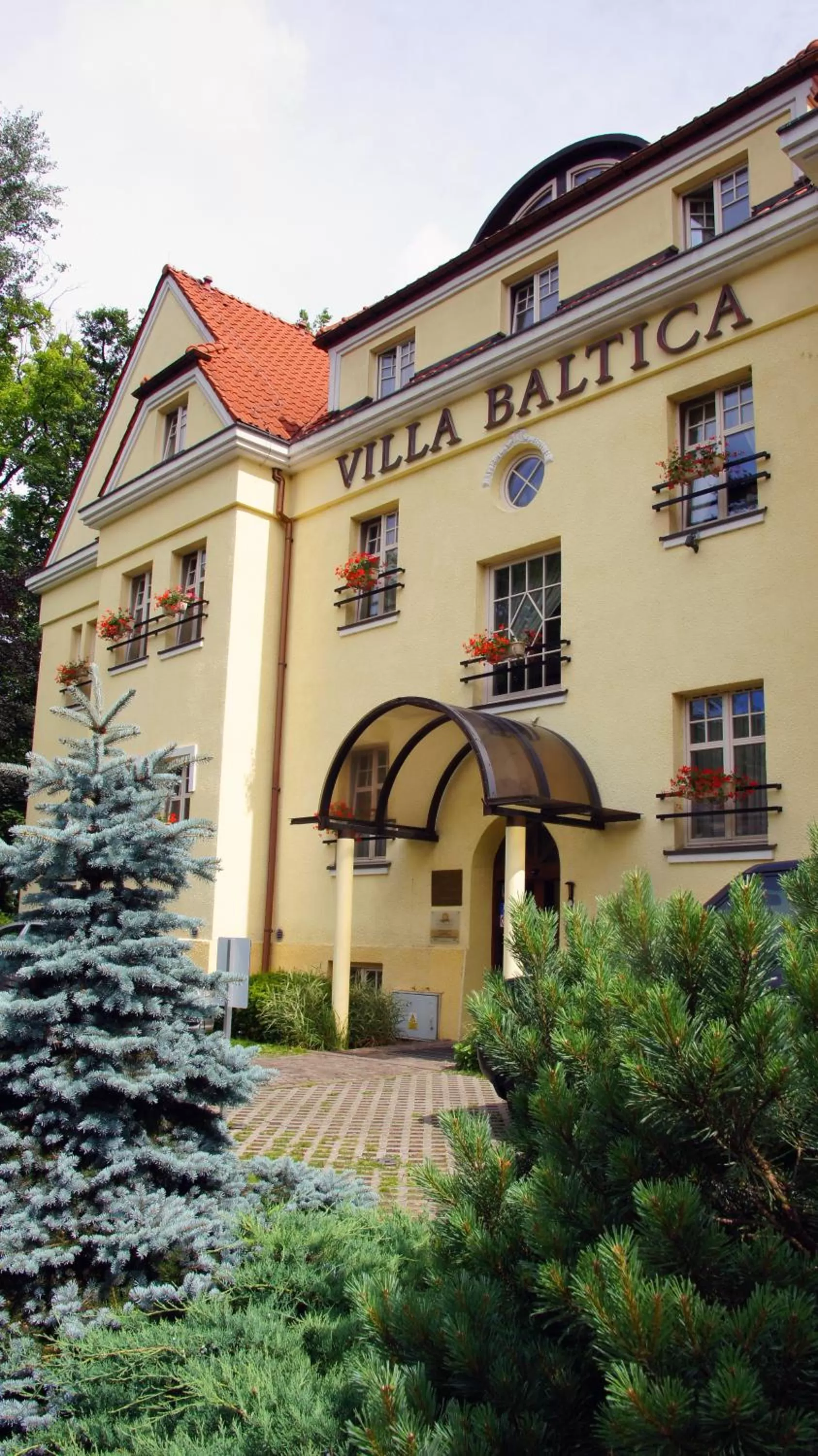 Facade/entrance in Hotel Villa Baltica