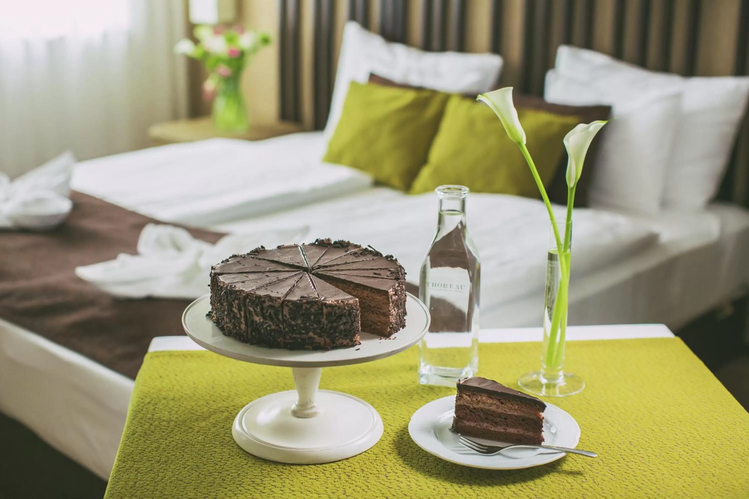 Food, Bed in Caramell Premium Resort