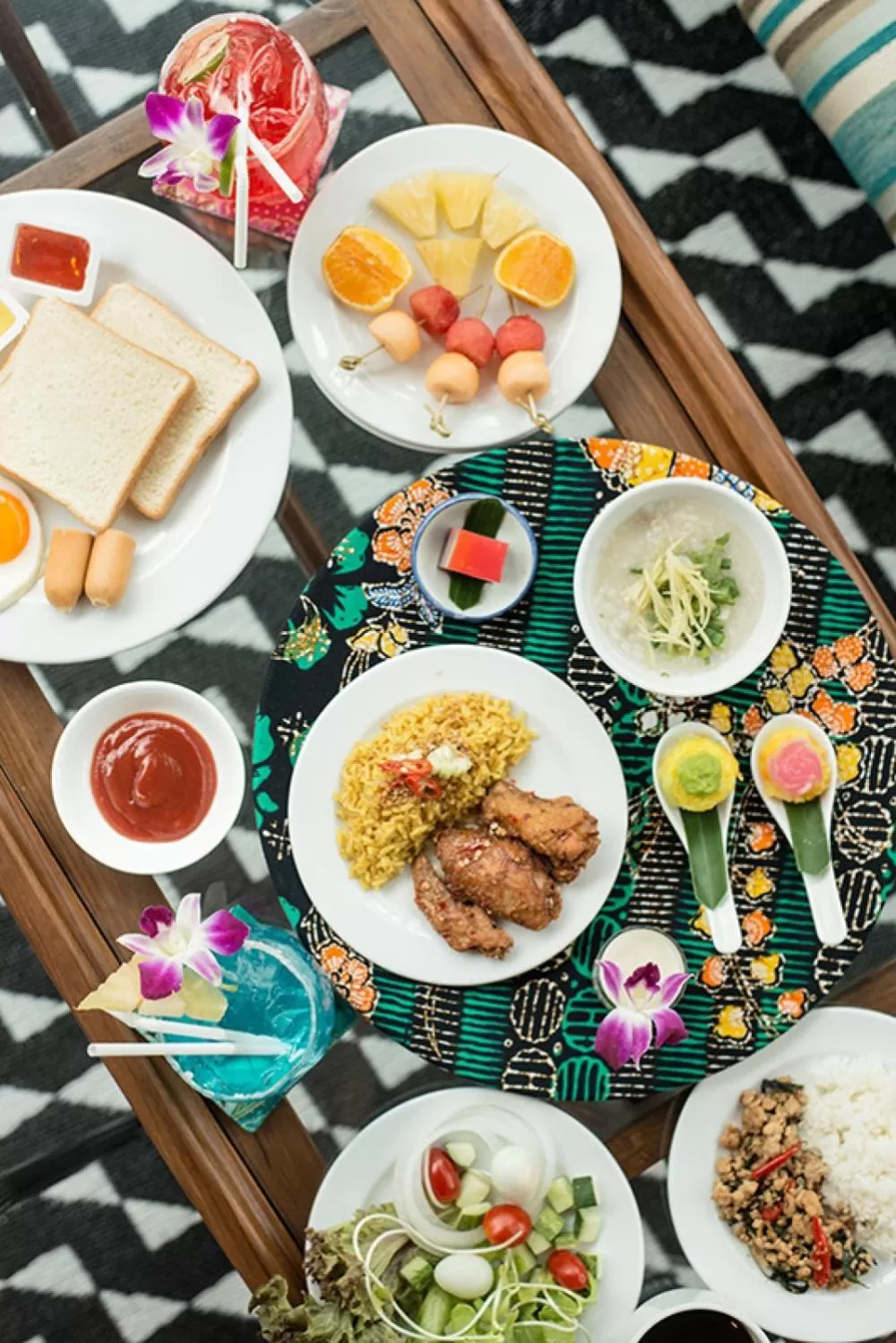 Breakfast in Mandy Nok Hotel