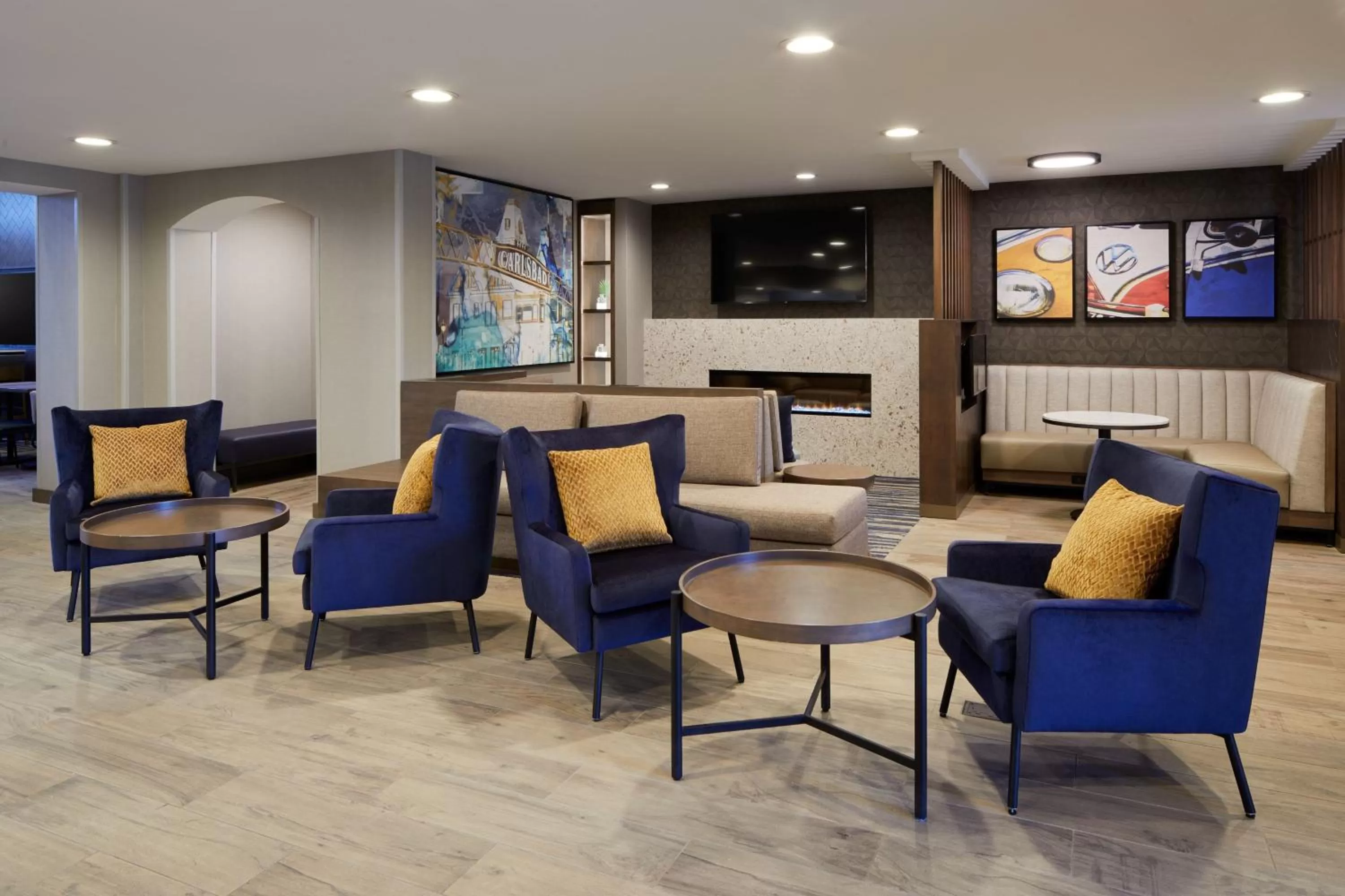 Lobby or reception in Residence Inn San Diego Carlsbad