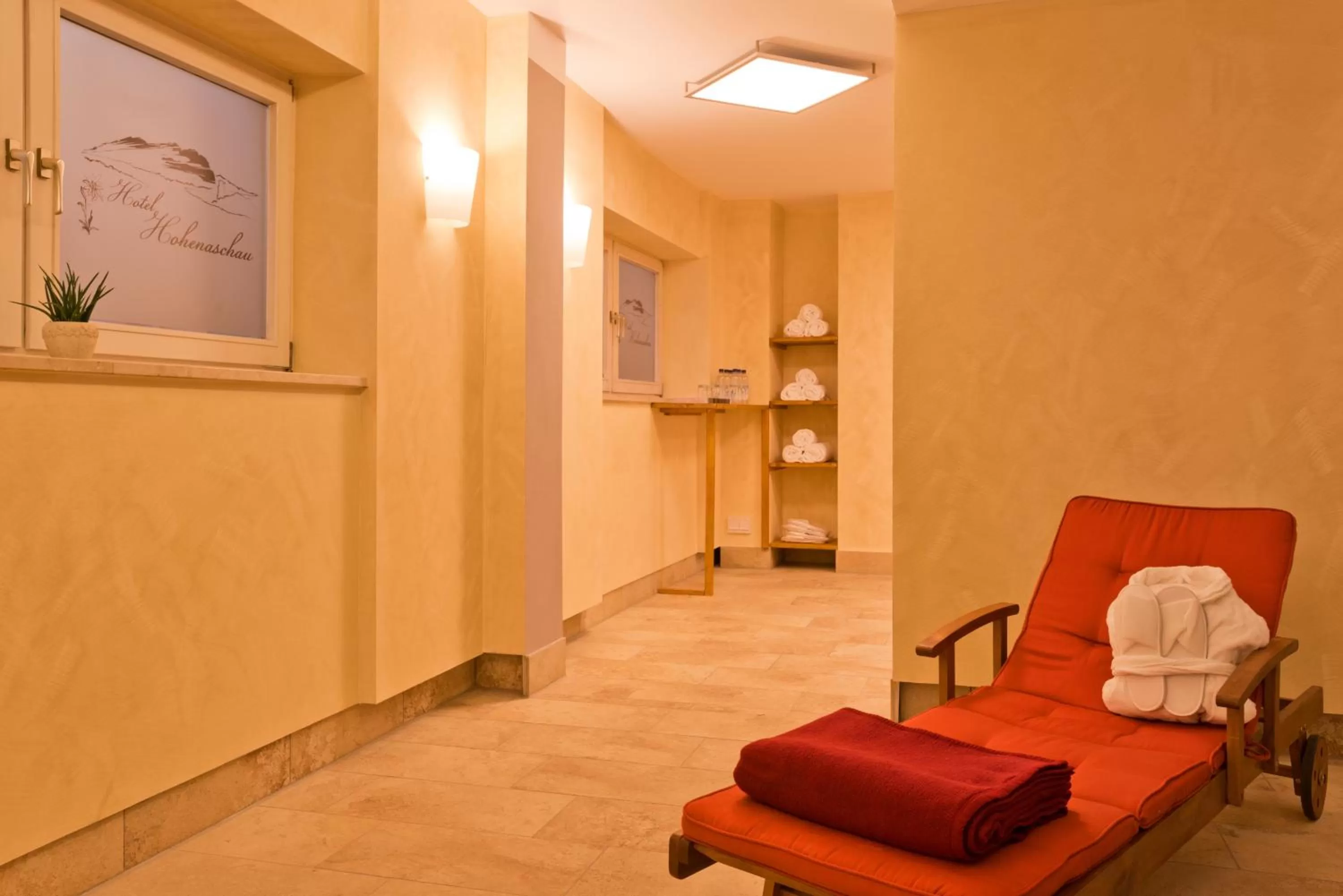 Sauna, Seating Area in Hotel Hohenaschau