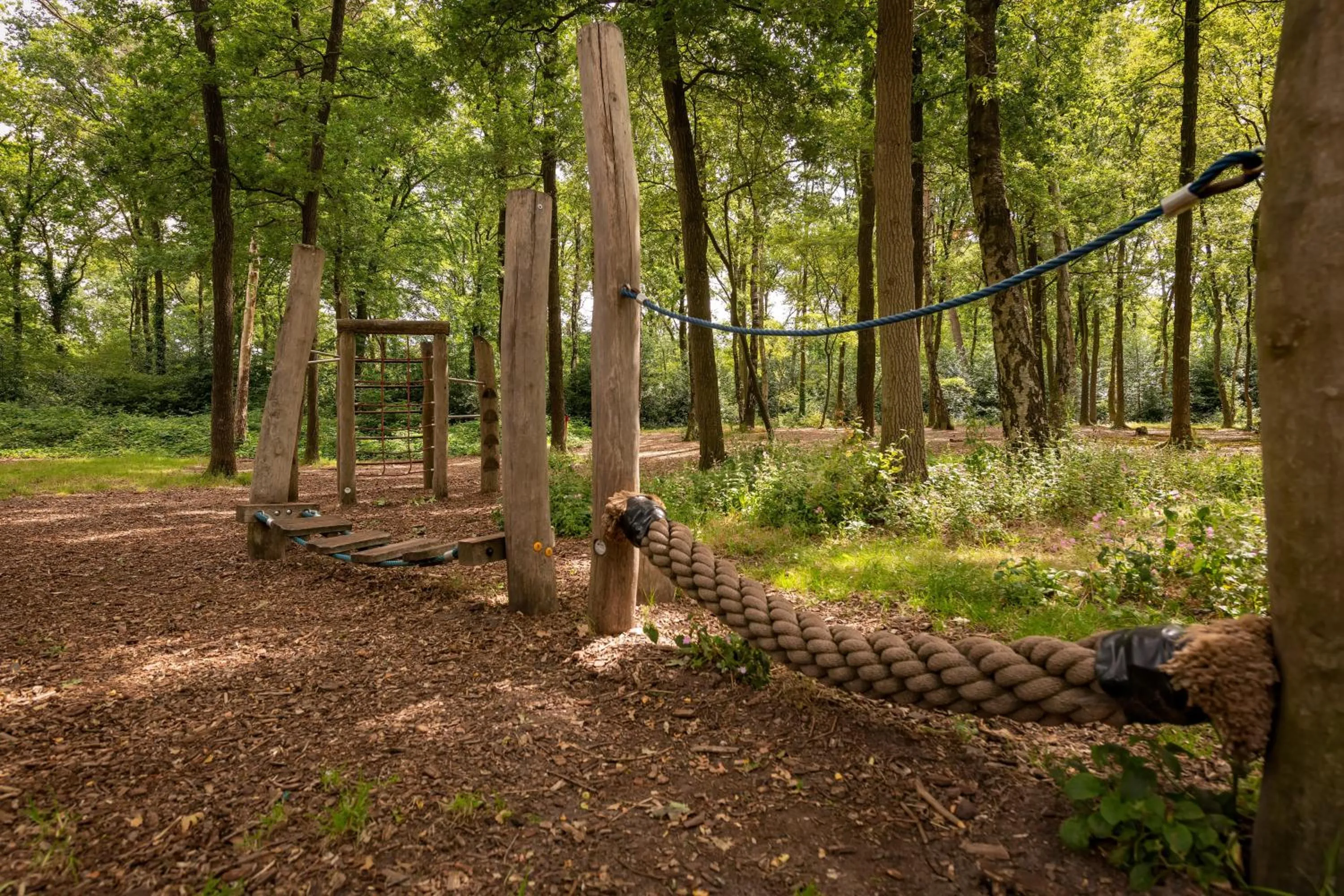 Children play ground in Stayokay Hostel Soest