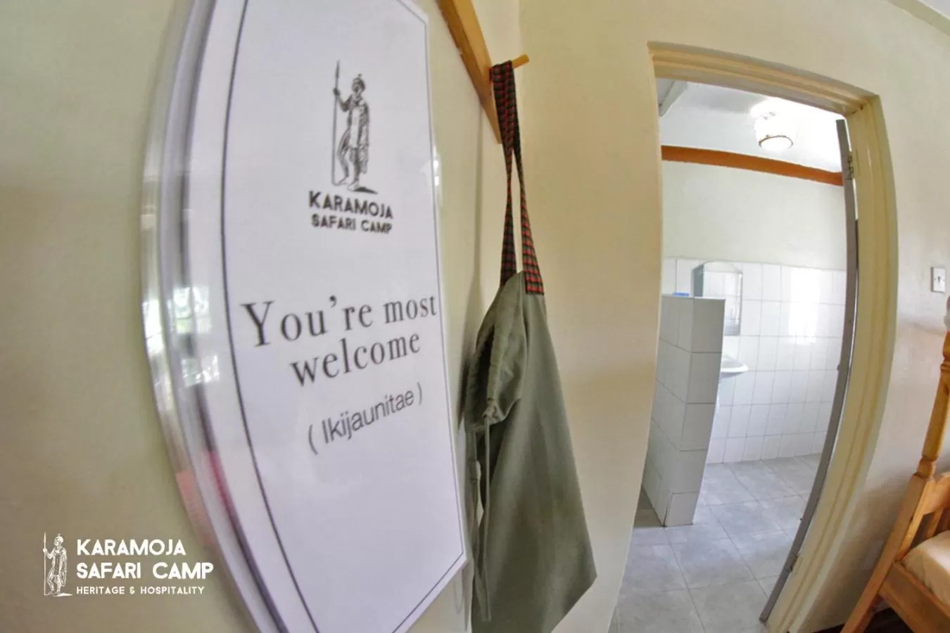 Bed in Kara-Tunga Safari Camp