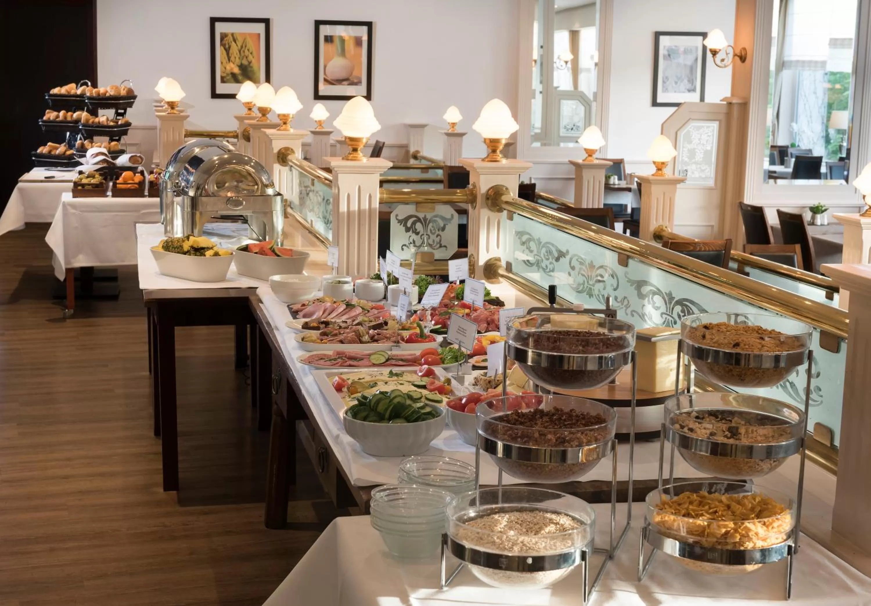 Buffet breakfast in Hotel des Nordens Flensburg Wellness & Spa