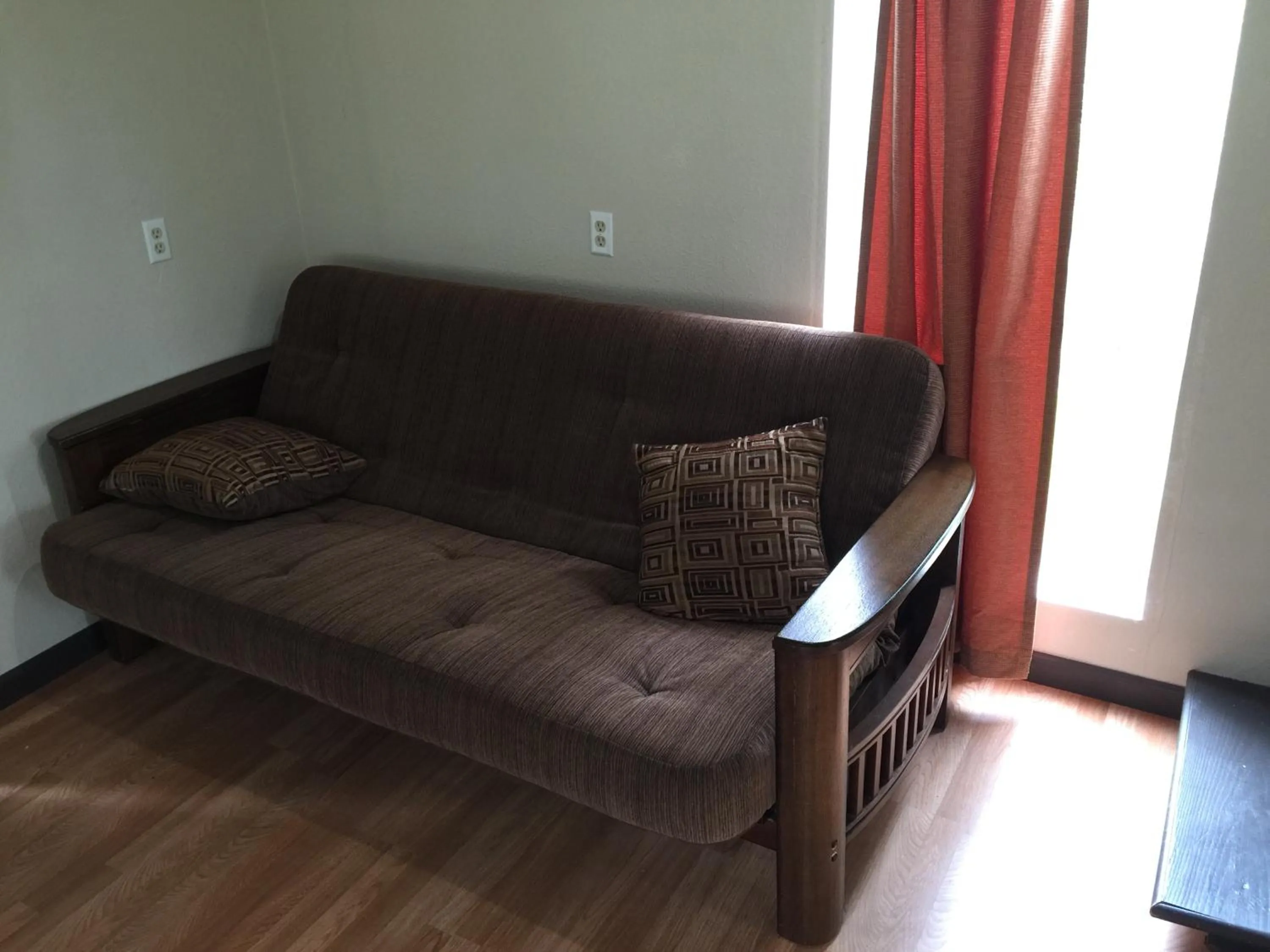 Seating area in Mountain Trail Lodge and Vacation Rentals