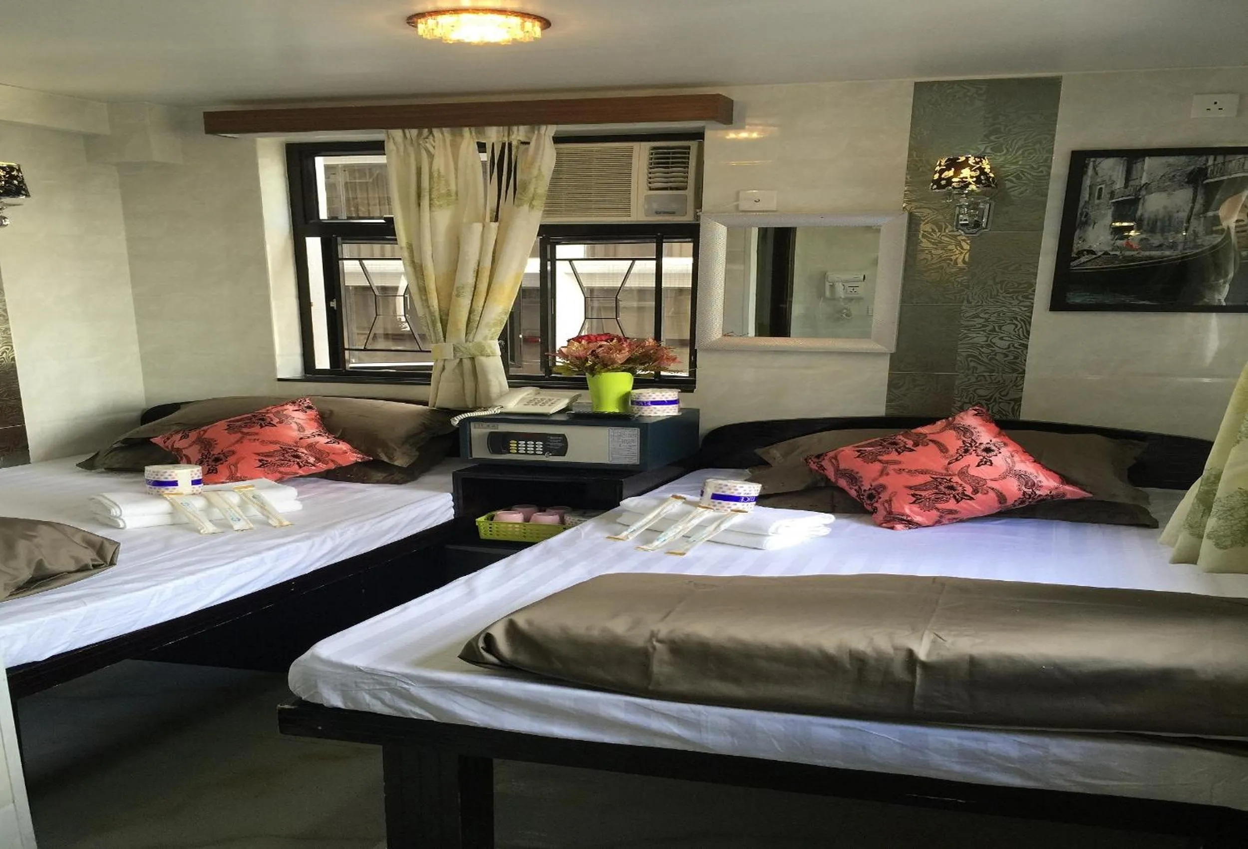 Decorative detail, Bed in Hostel Venus