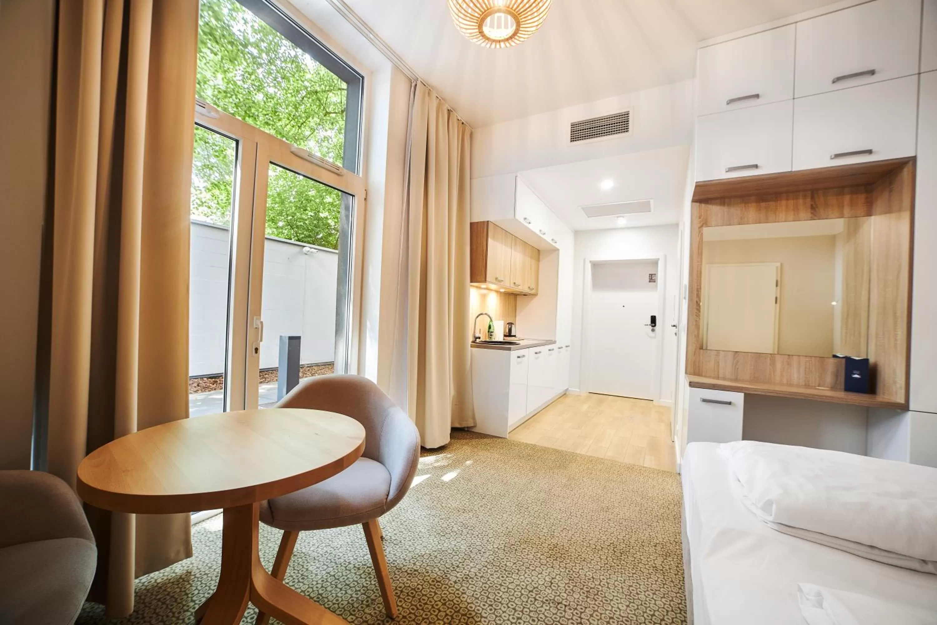 Bed in Molo Park Aparthotel