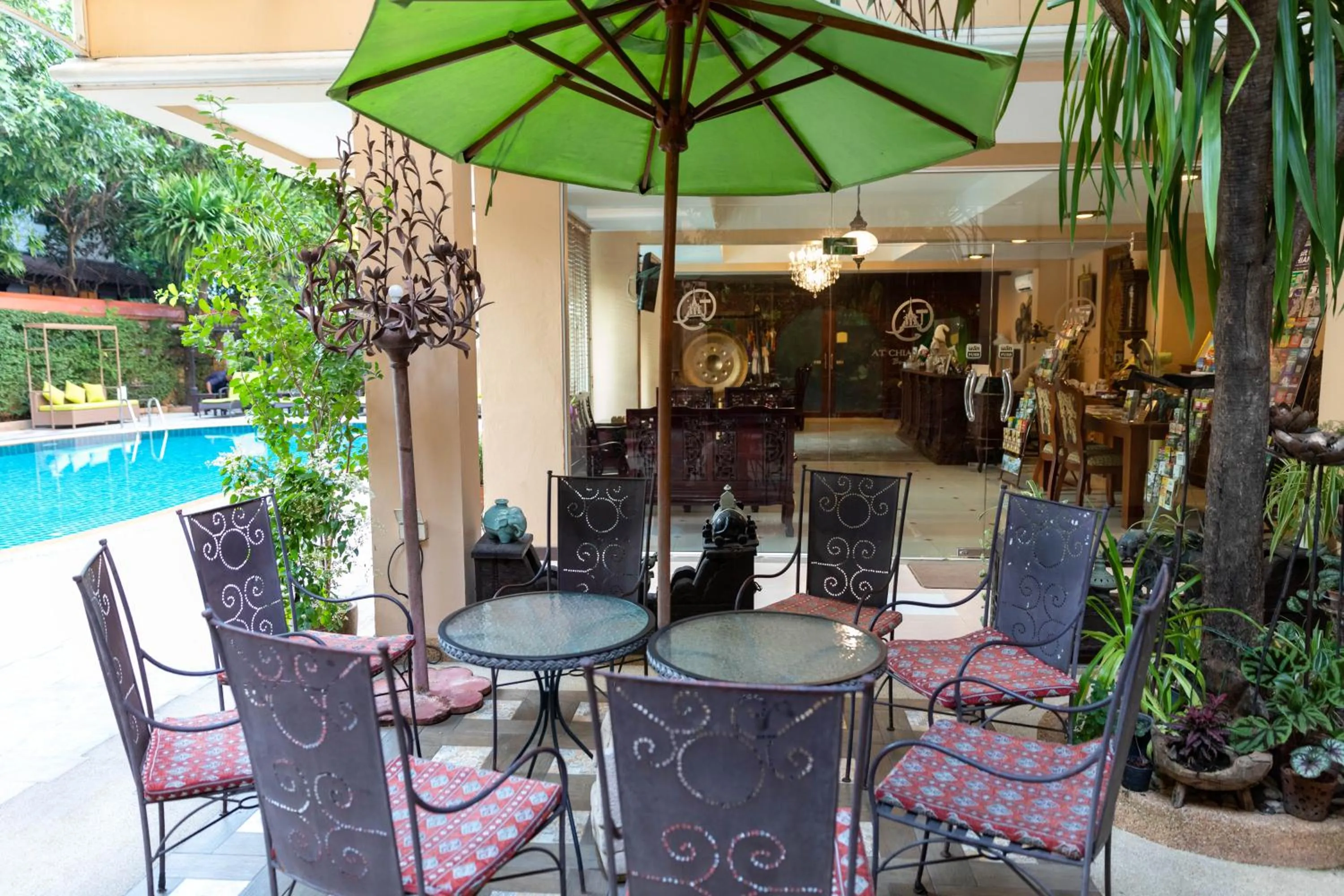 Garden in At Chiang Mai Hotel