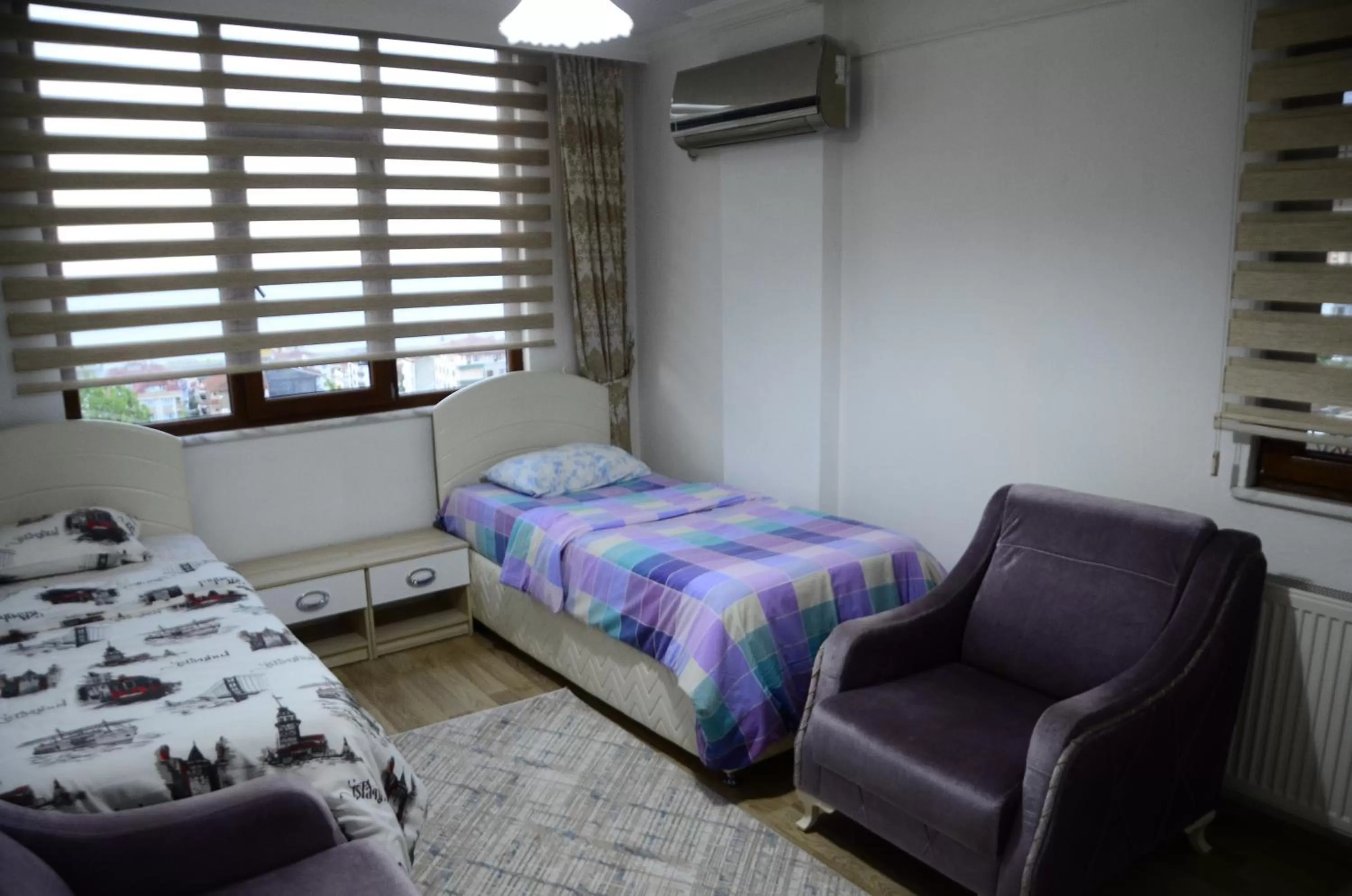 Bed in Konaklar Apart Premium