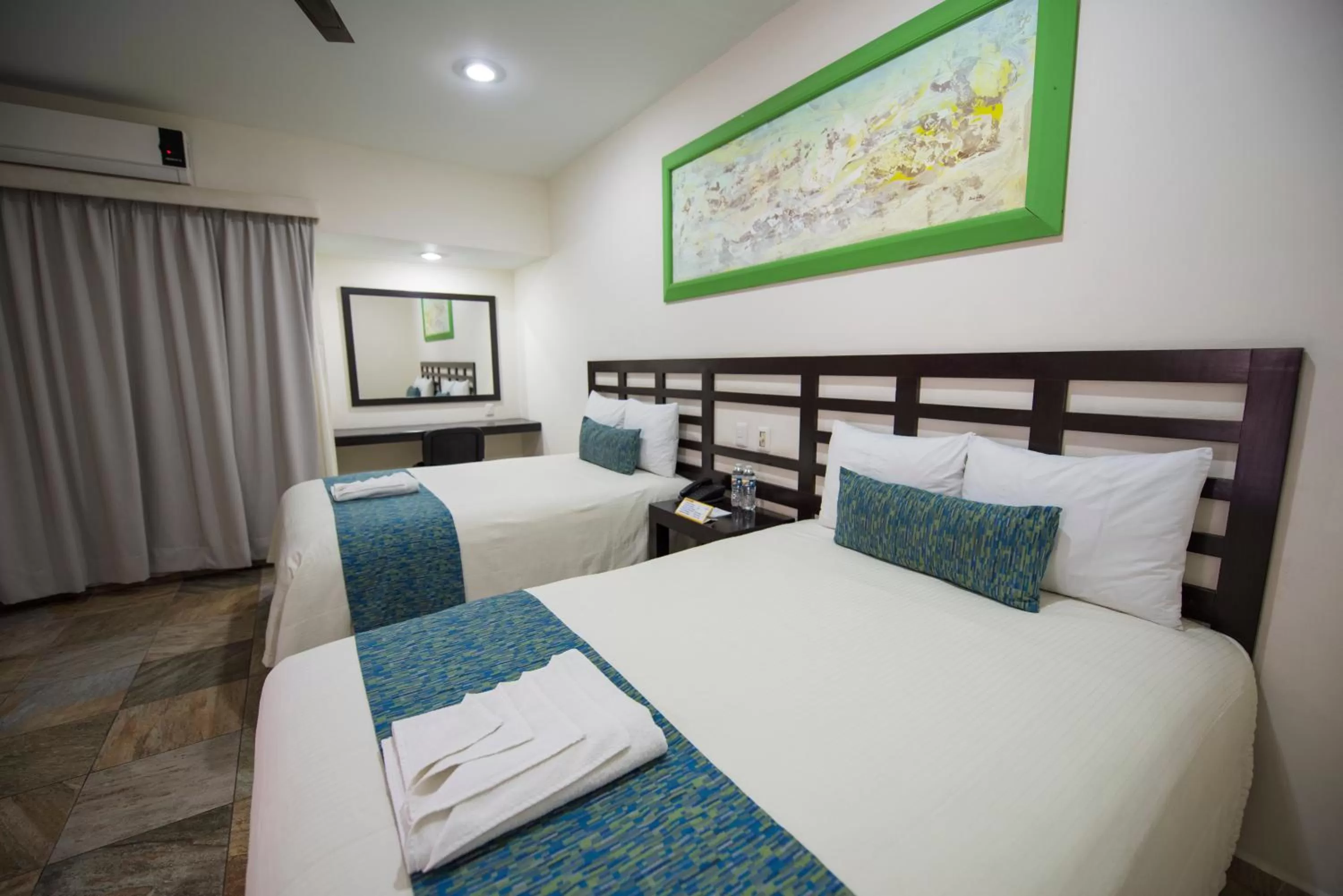 Bed in Hotel Andiroba Palace