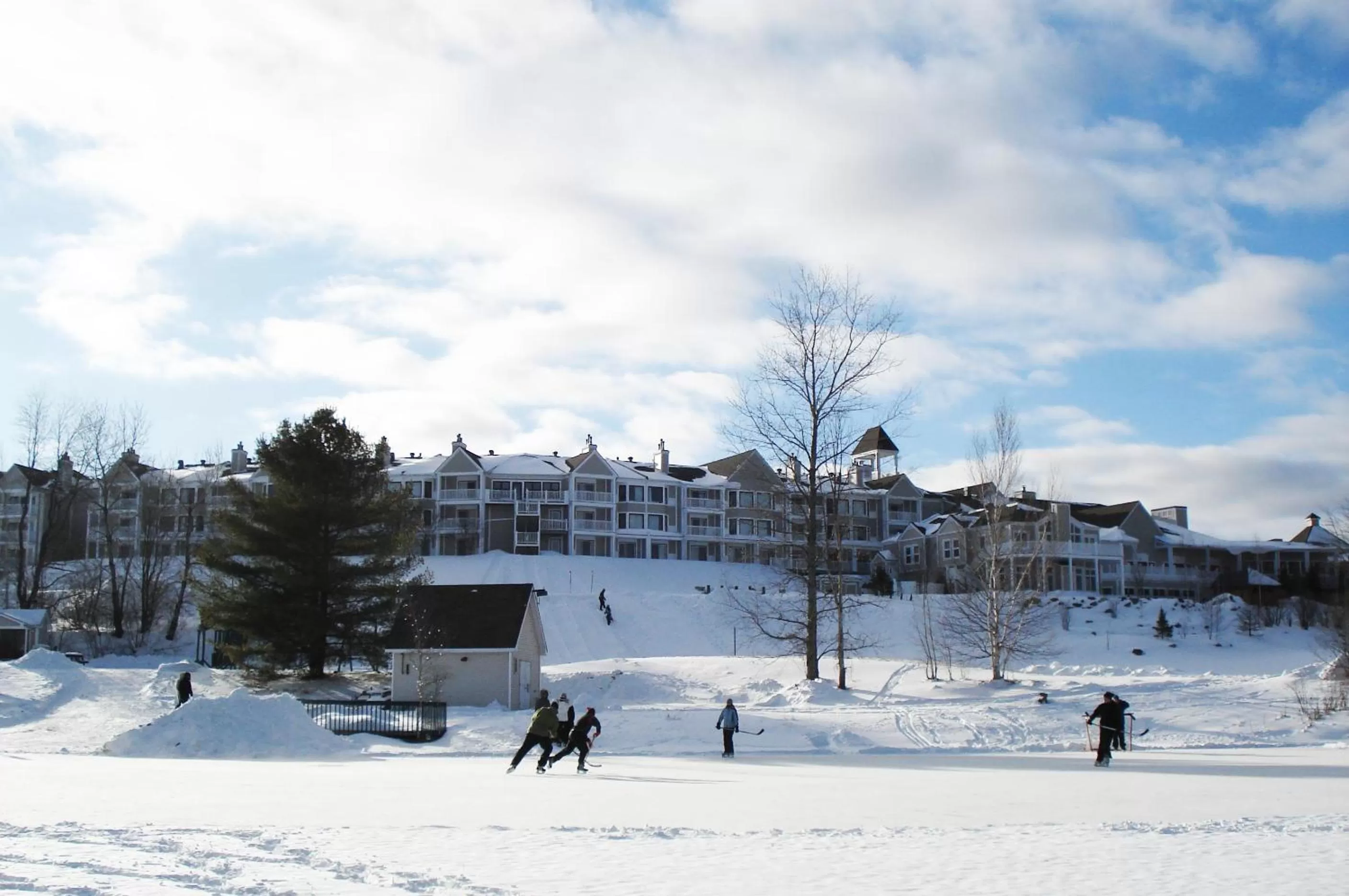 Winter in Manoir des Sables Hôtel & Golf