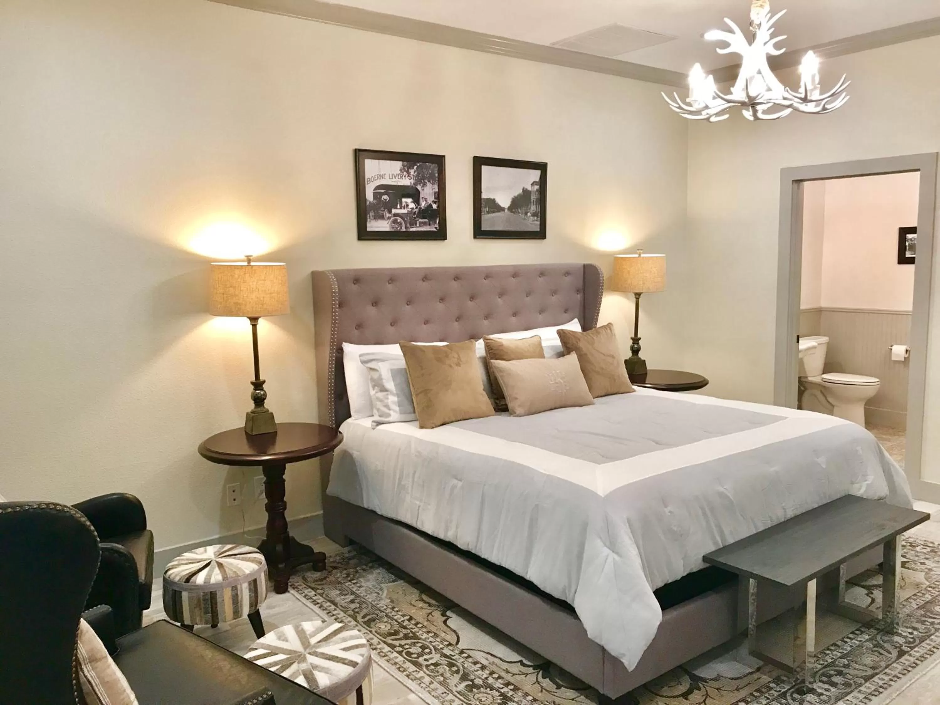 Decorative detail, Bed in The Kendall