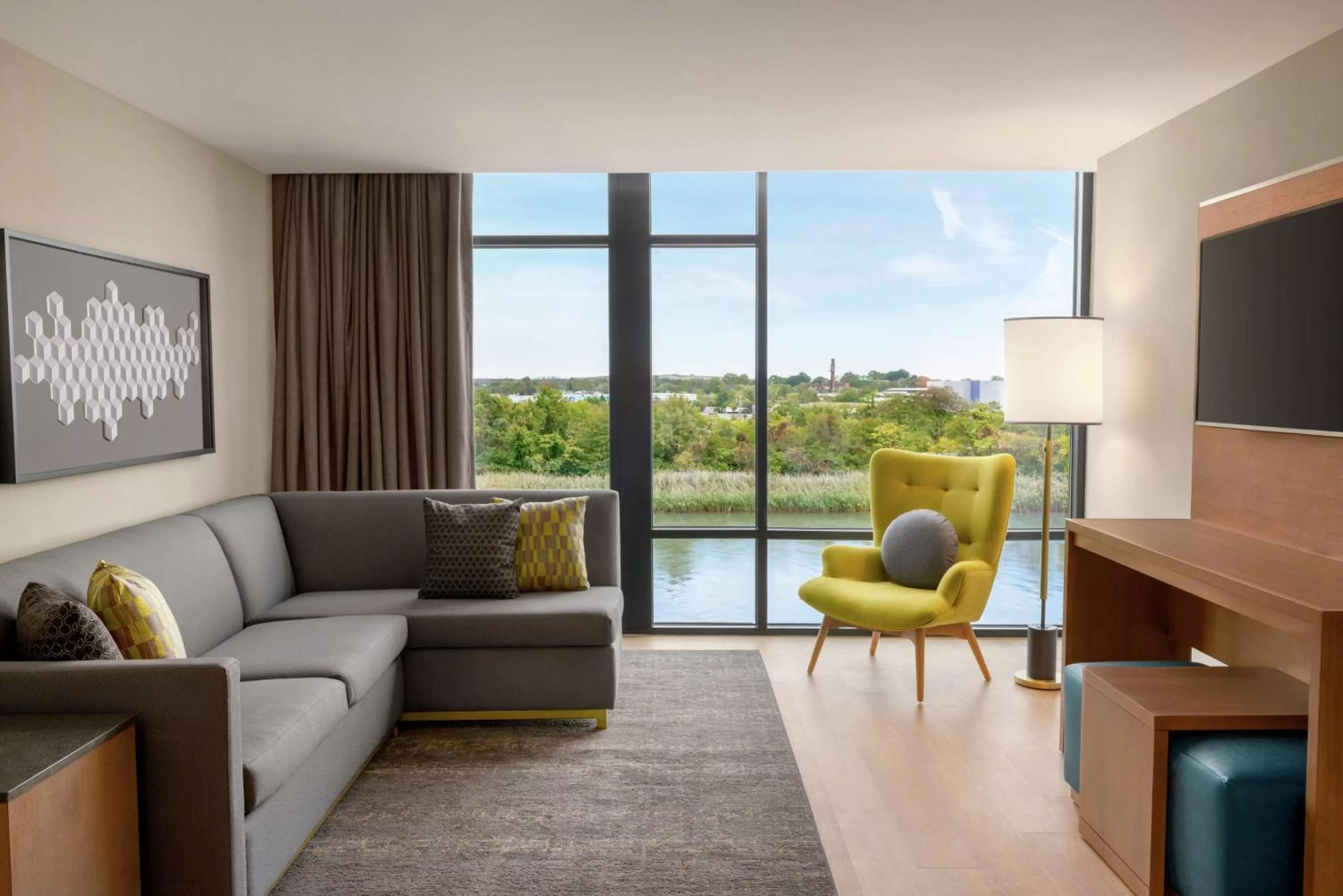 Living room in Homewood Suites By Hilton Wilmington Downtown