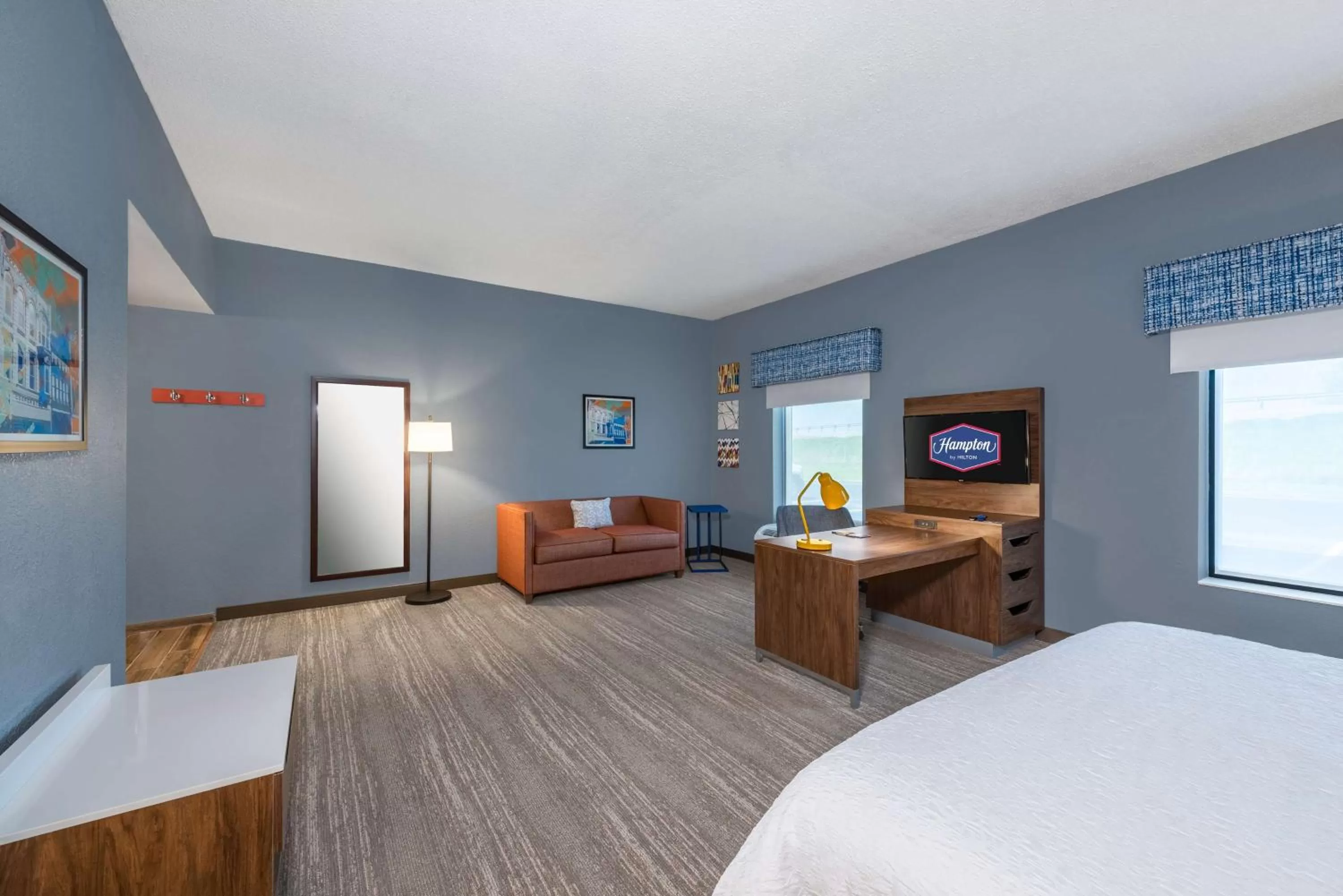 Bedroom, Bed in Hampton Inn & Suites Hopkinsville