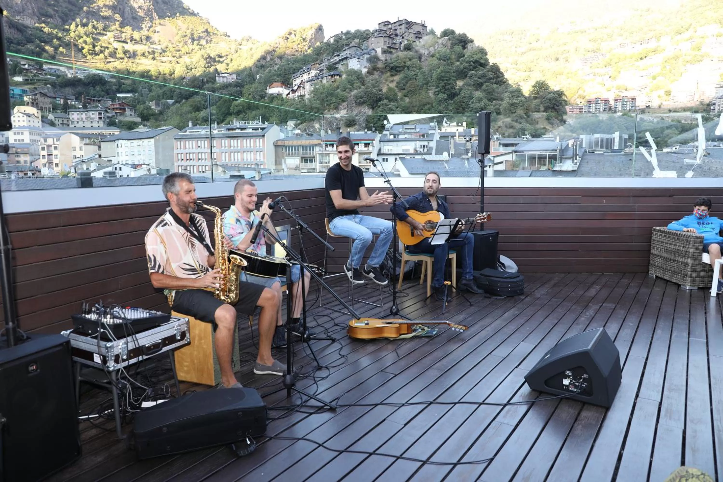 Balcony/Terrace in Fènix Hotel