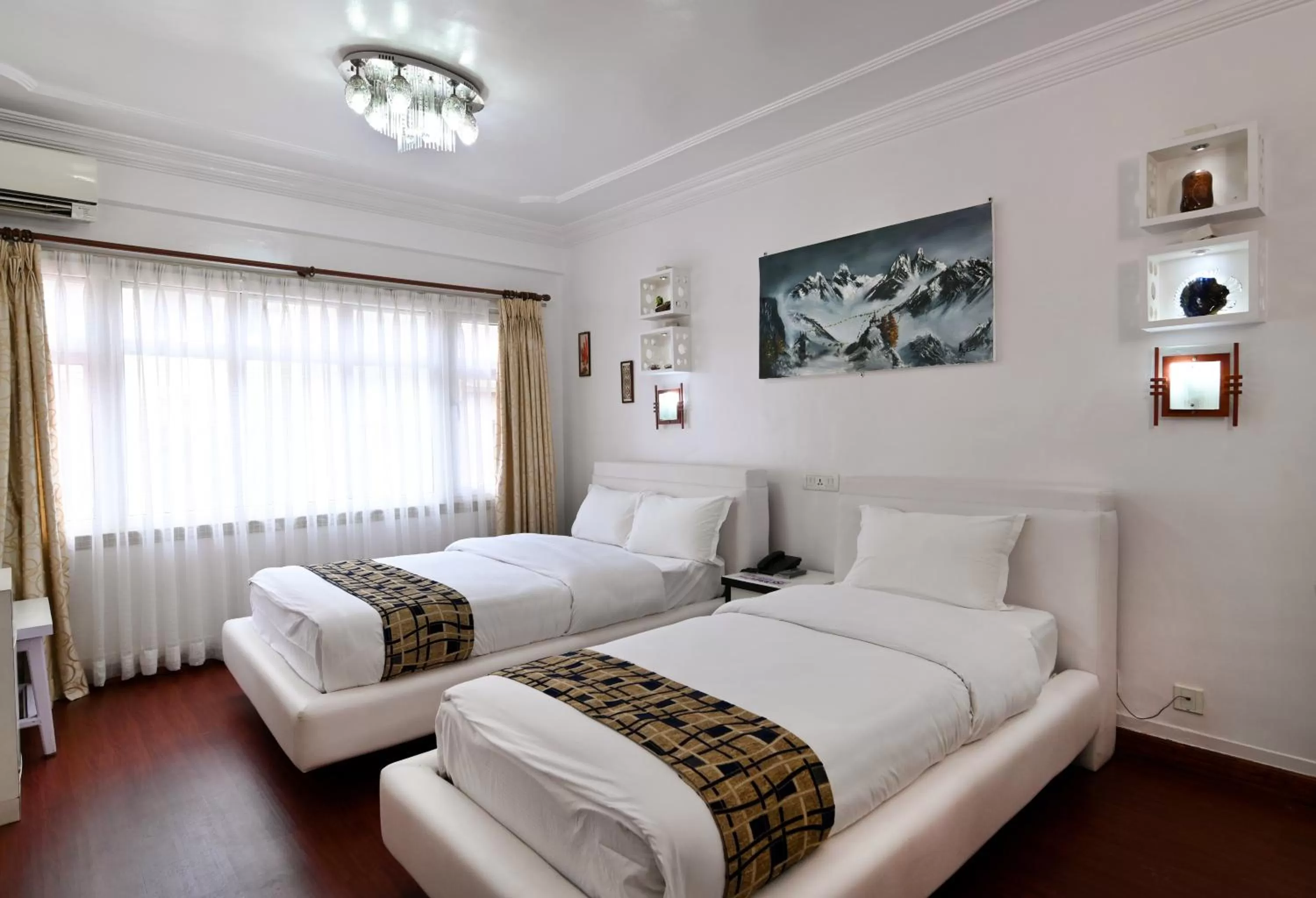 Photo of the whole room, Bed in Hotel M Square Pvt.Ltd