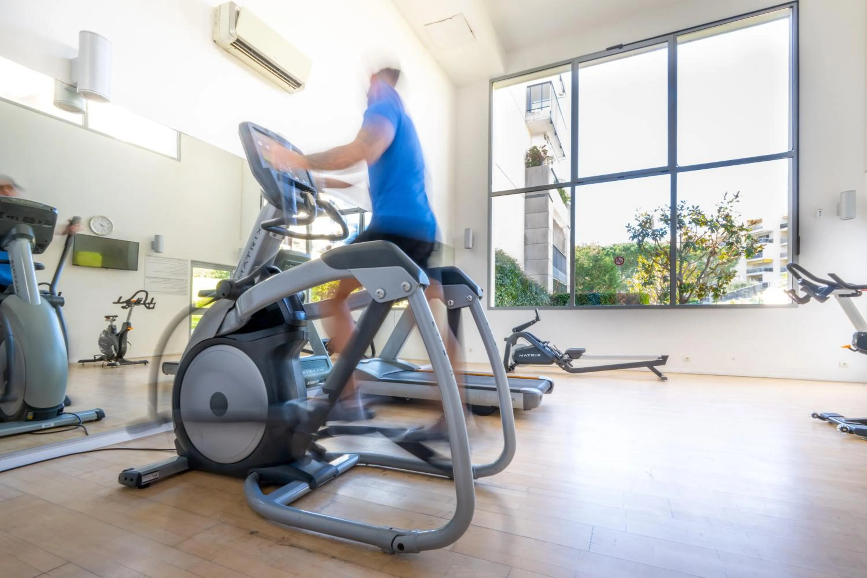 Fitness centre/facilities in Nemea Appart Hotel Le Lido Cagnes sur Mer