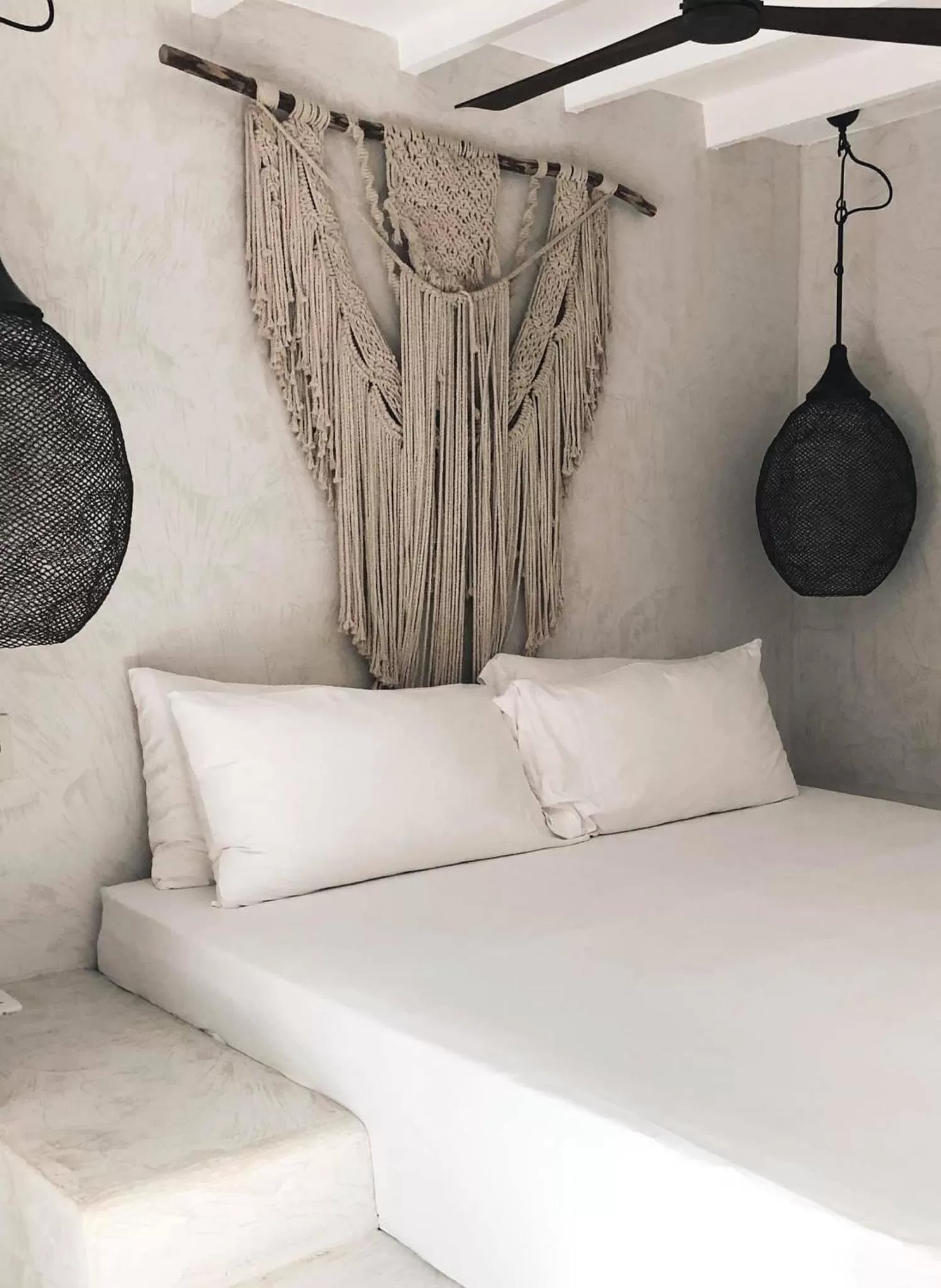 Bed in Terra Sancta Resort