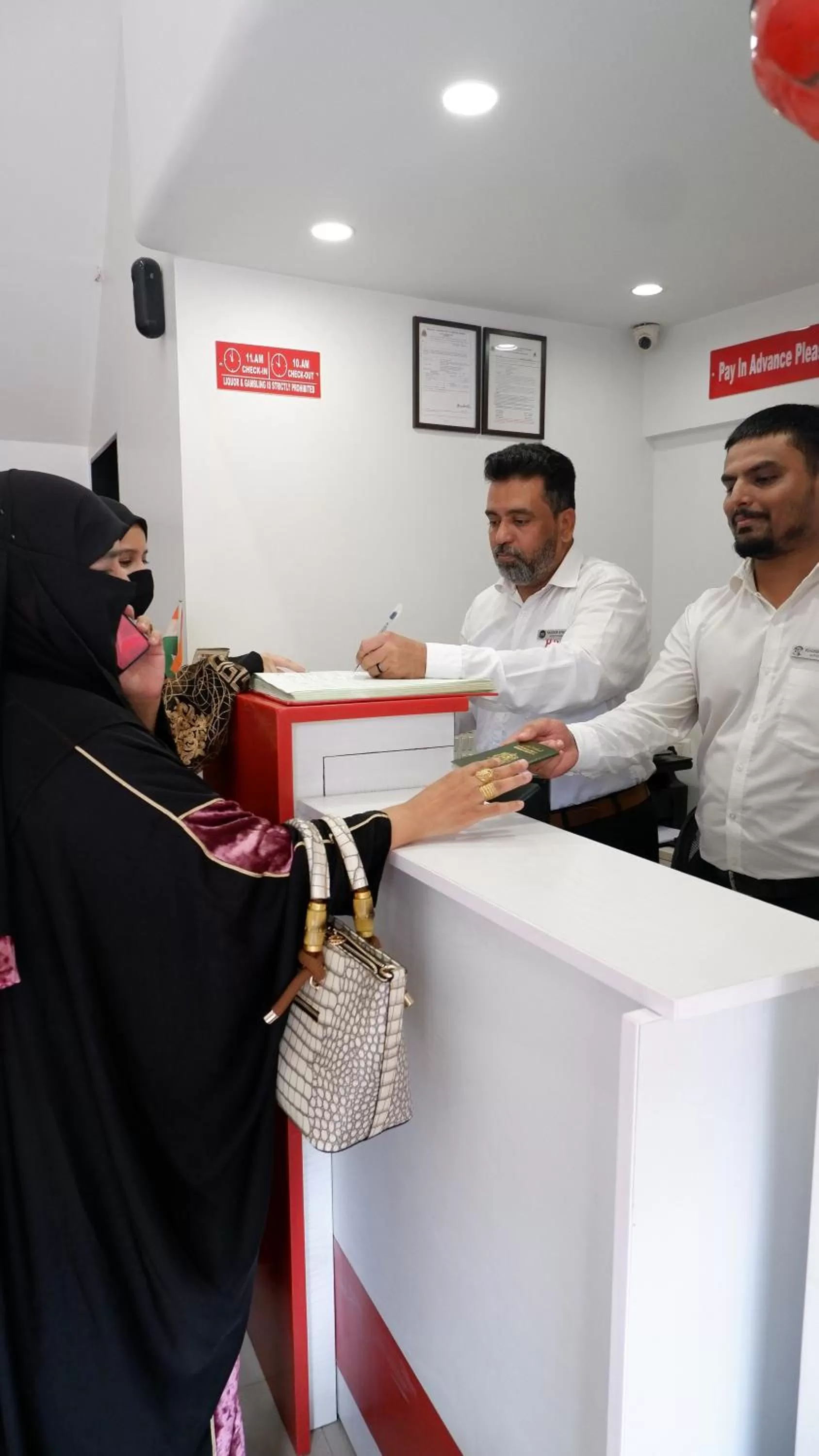 Lobby or reception in Hotel Briteway