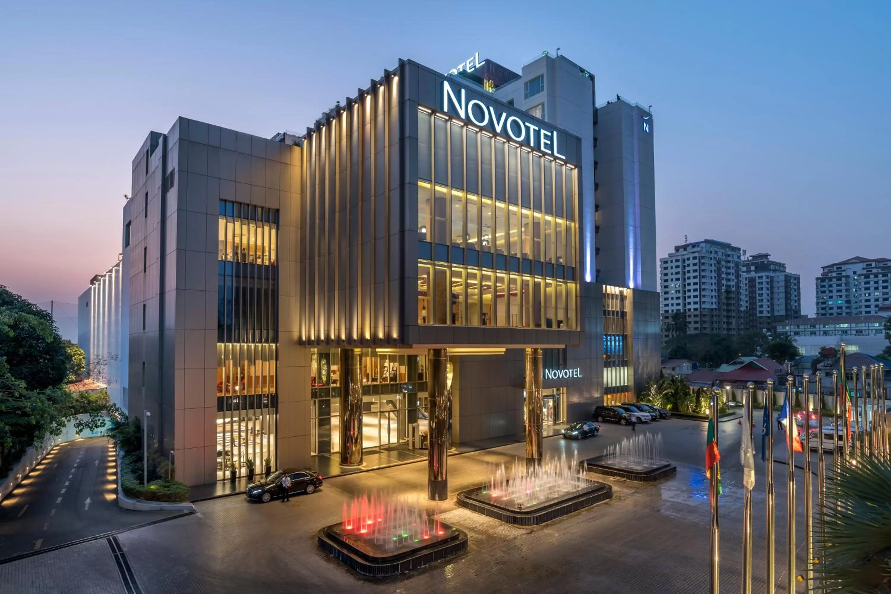 Property building in Novotel Yangon Max