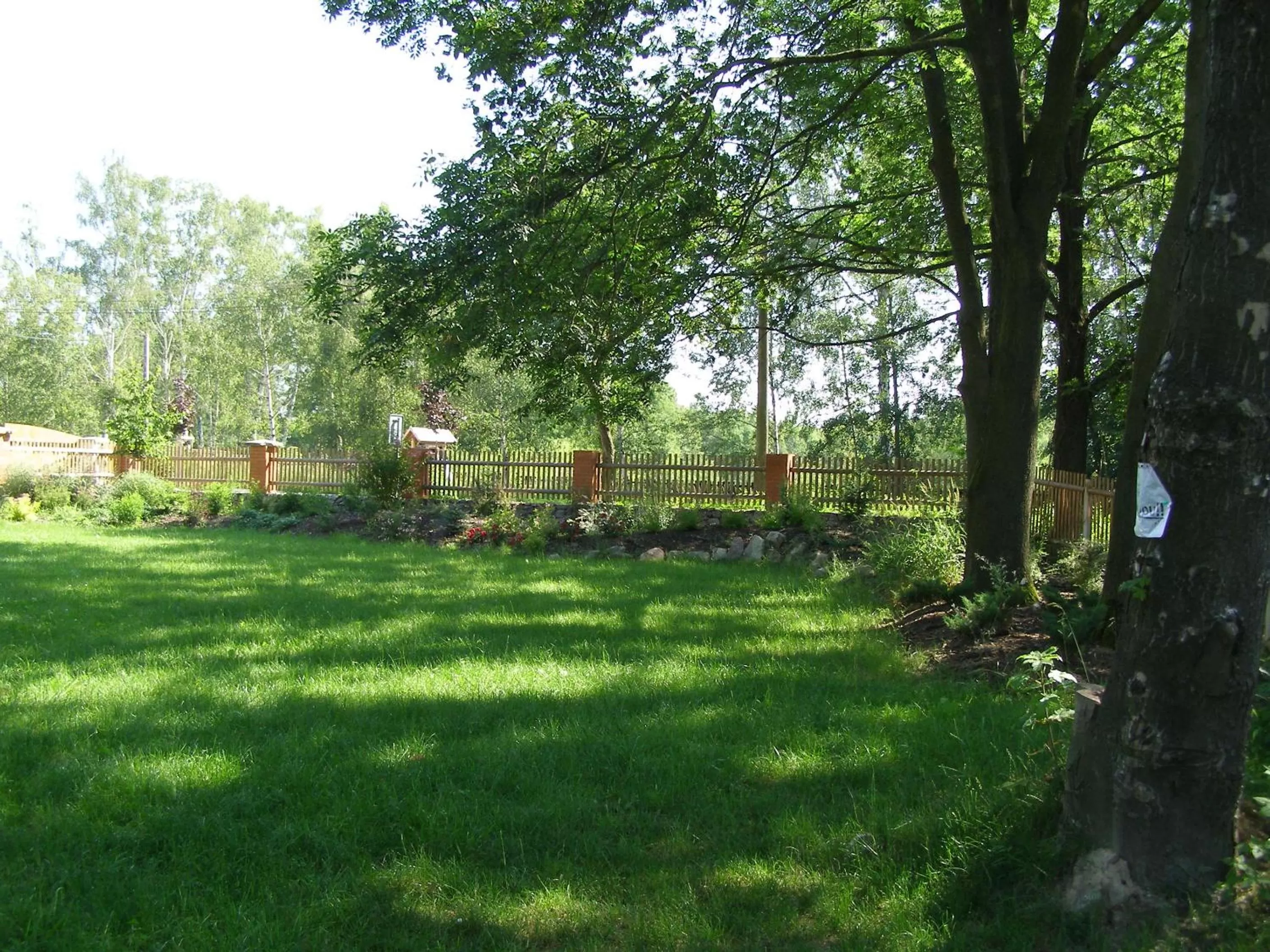 Garden in Hotel Na Statku Mirošov