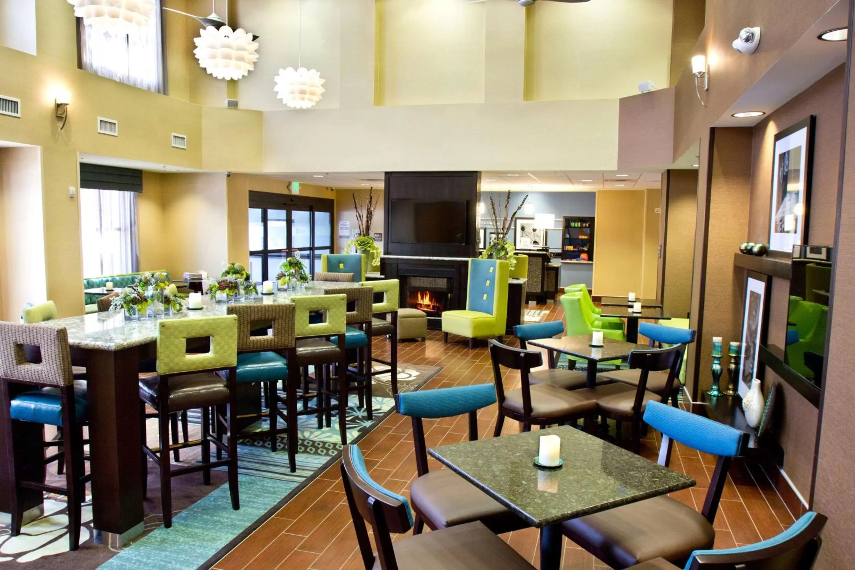 Lobby or reception in Hampton Inn & Suites Salt Lake City/Farmington