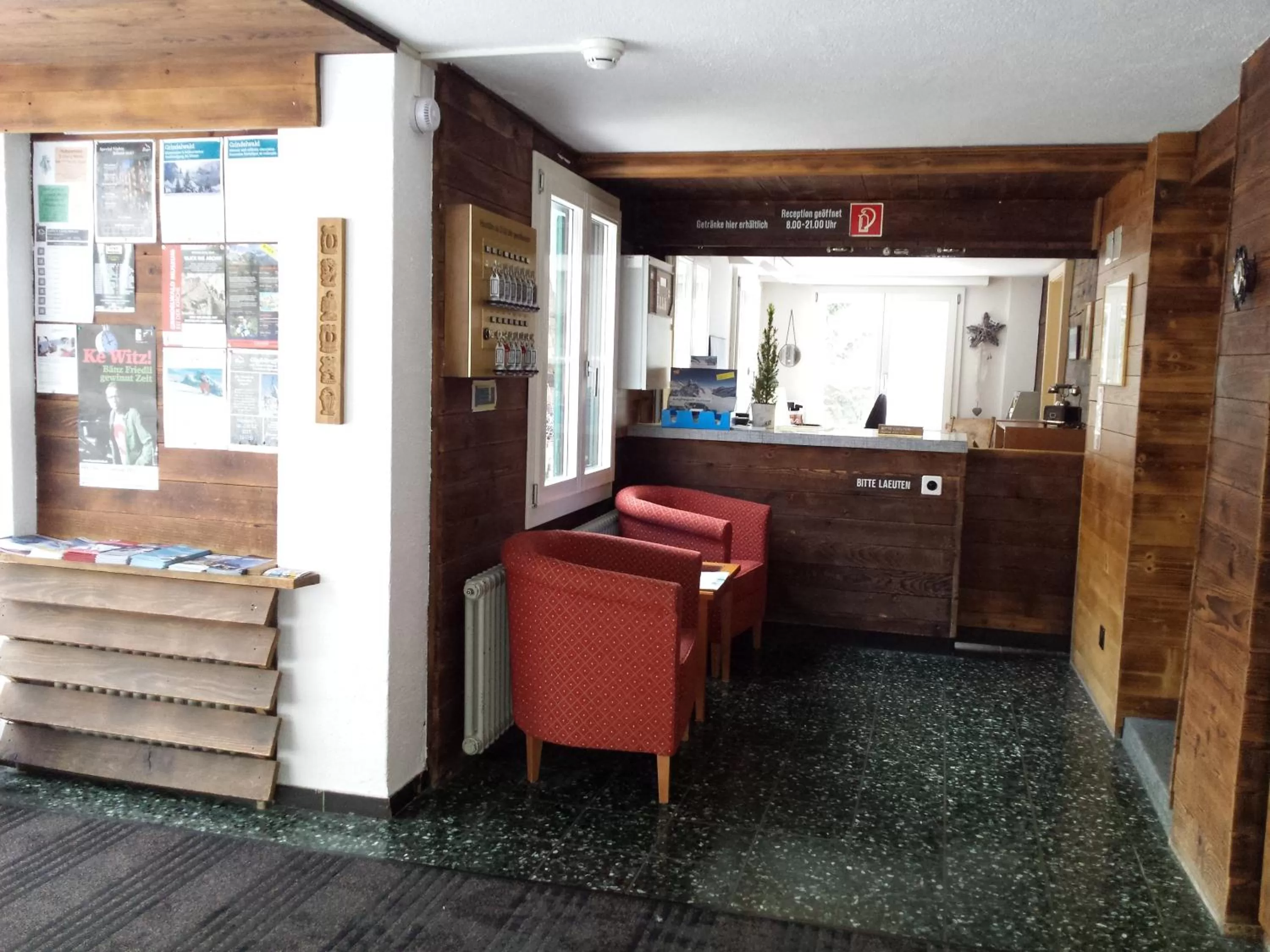 Lobby or reception in Hotel Tschuggen
