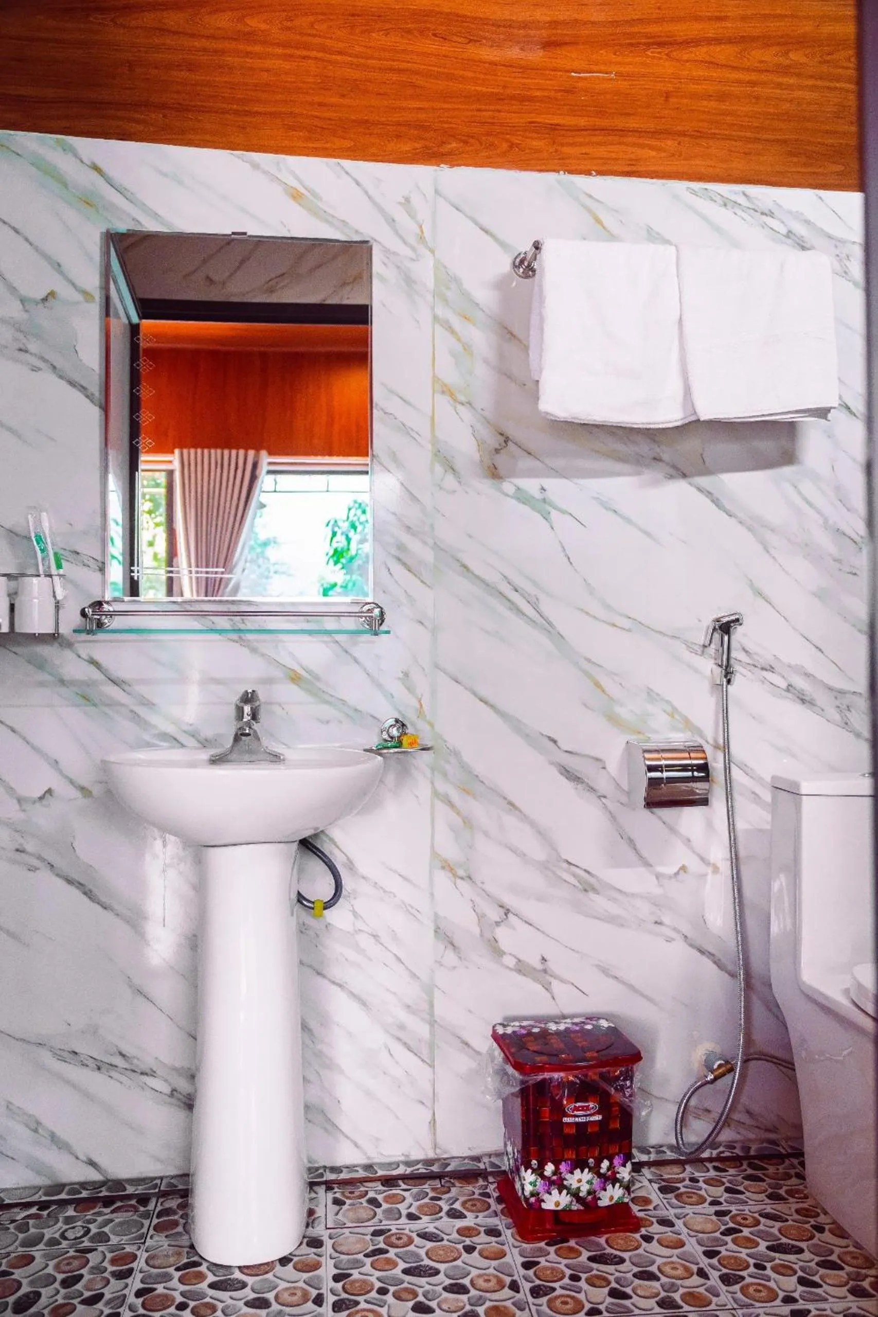 Bathroom in Tam Coc Cat Luong Homestay