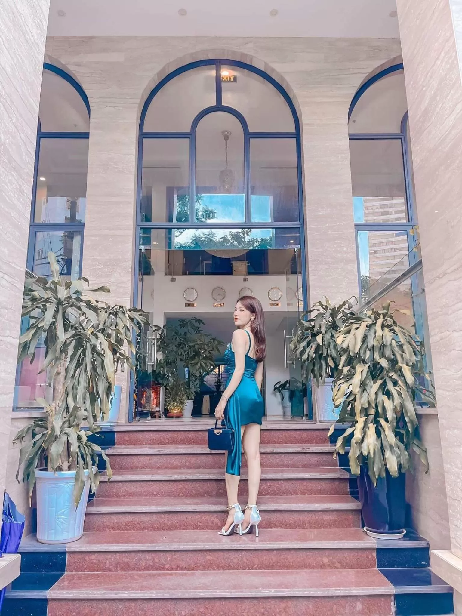 Facade/entrance in Hanoi Suji Hotel