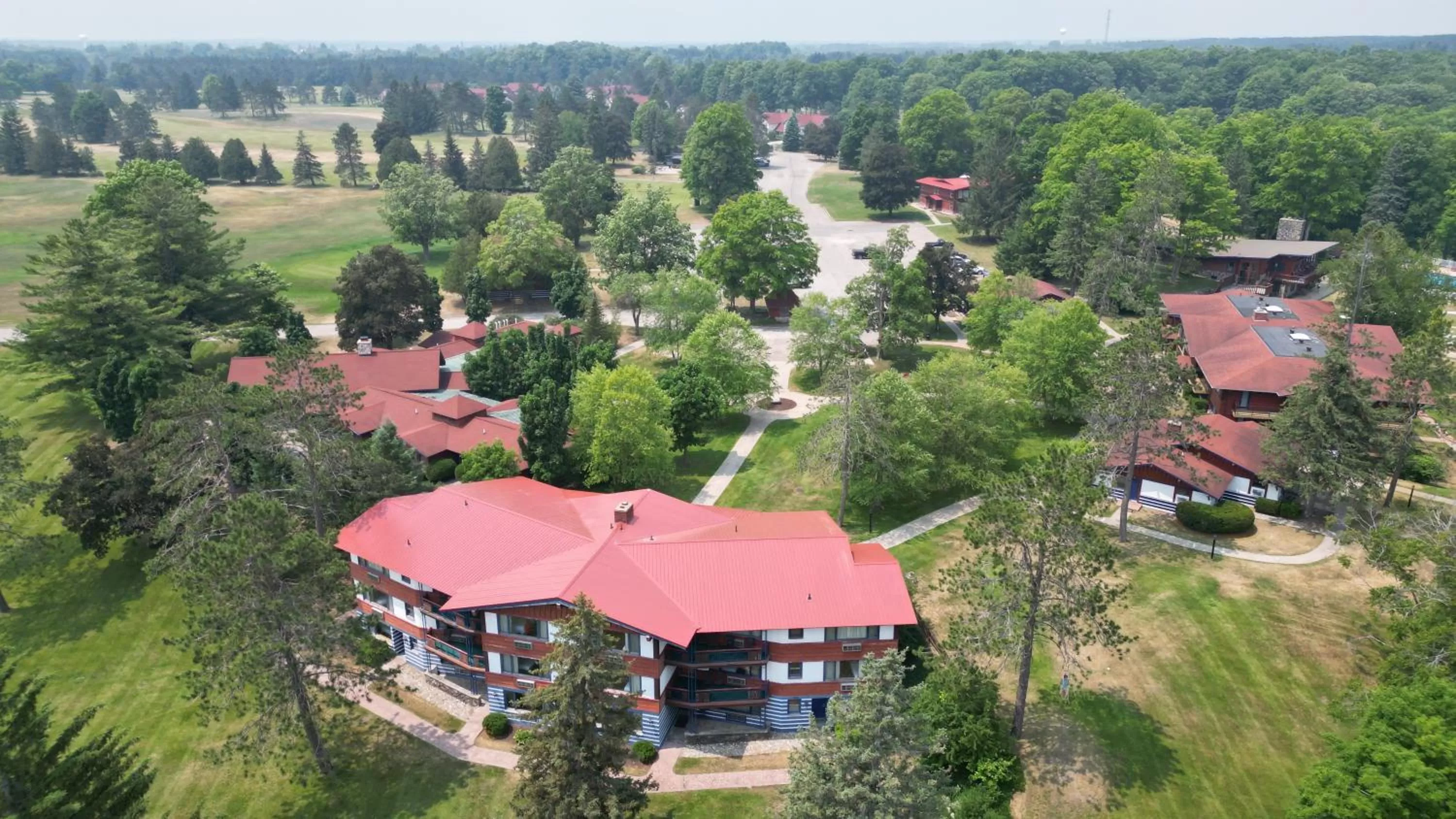 Bird's eye view in Otsego Resort