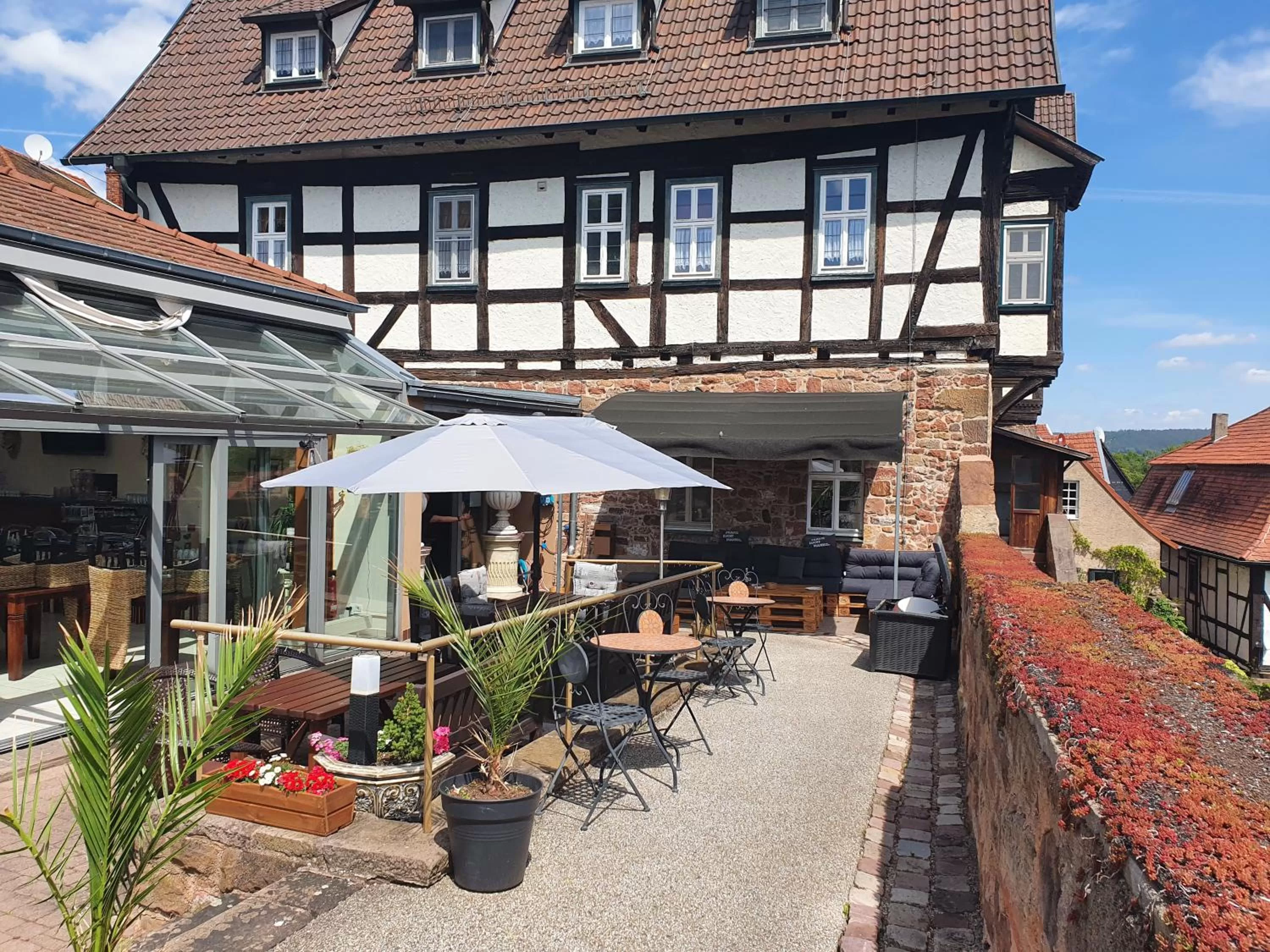 Property building in Hotel & Café Schachtenburg