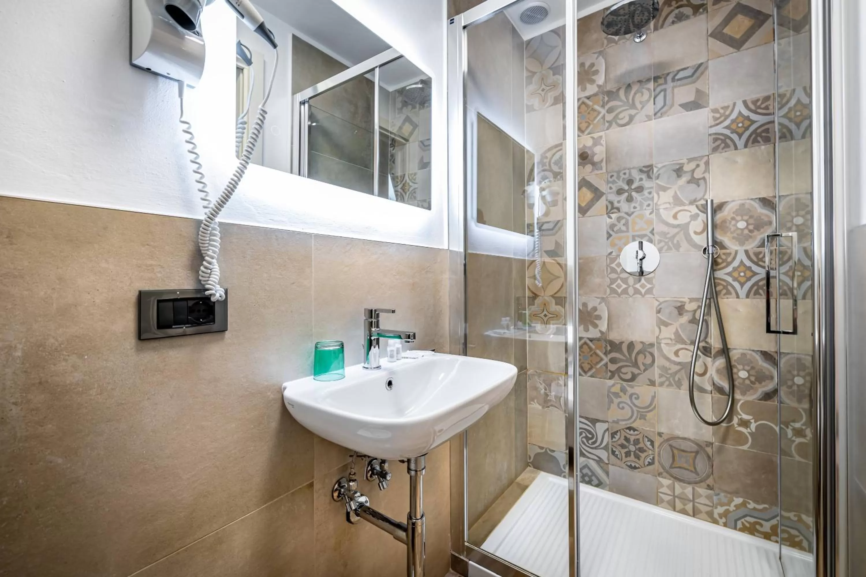 Shower in B&B Lorenzo de' Medici