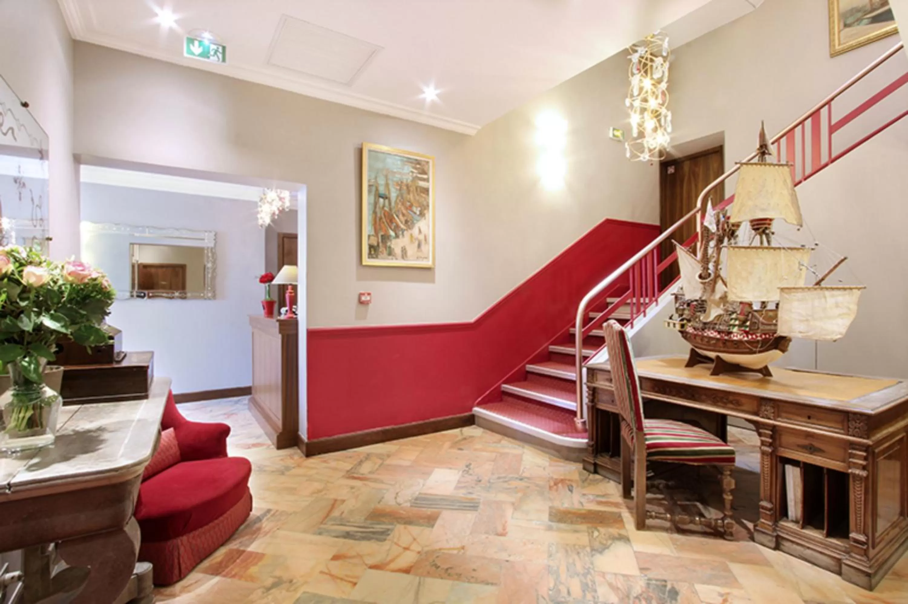 Lobby or reception in Le Rhul