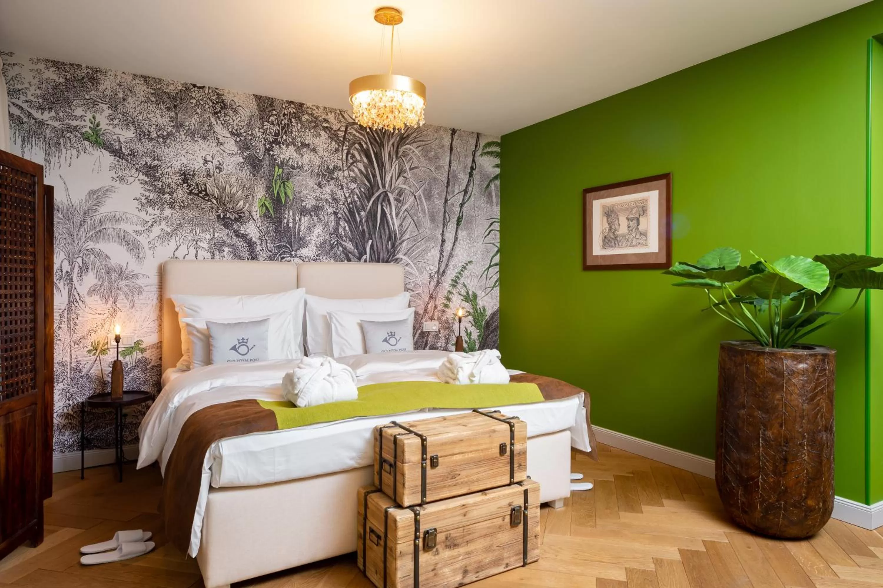 Deluxe Double Room with Balcony in Old Royal Post Boutique Hotel & Premium Suites