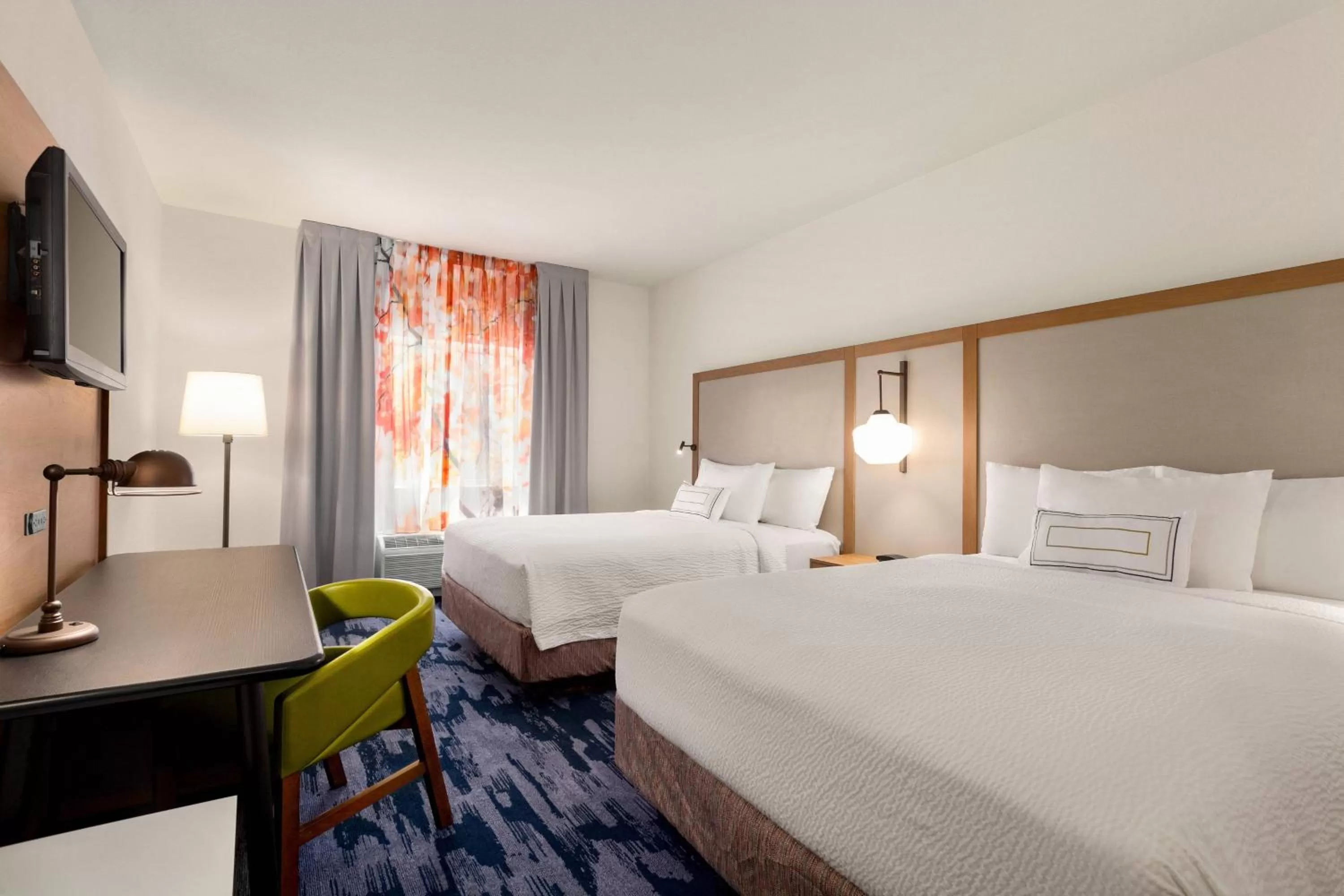 Queen Room with Two Queen Beds and Adapted Tub - Mobility Accessible in Fairfield Inn Vacaville
