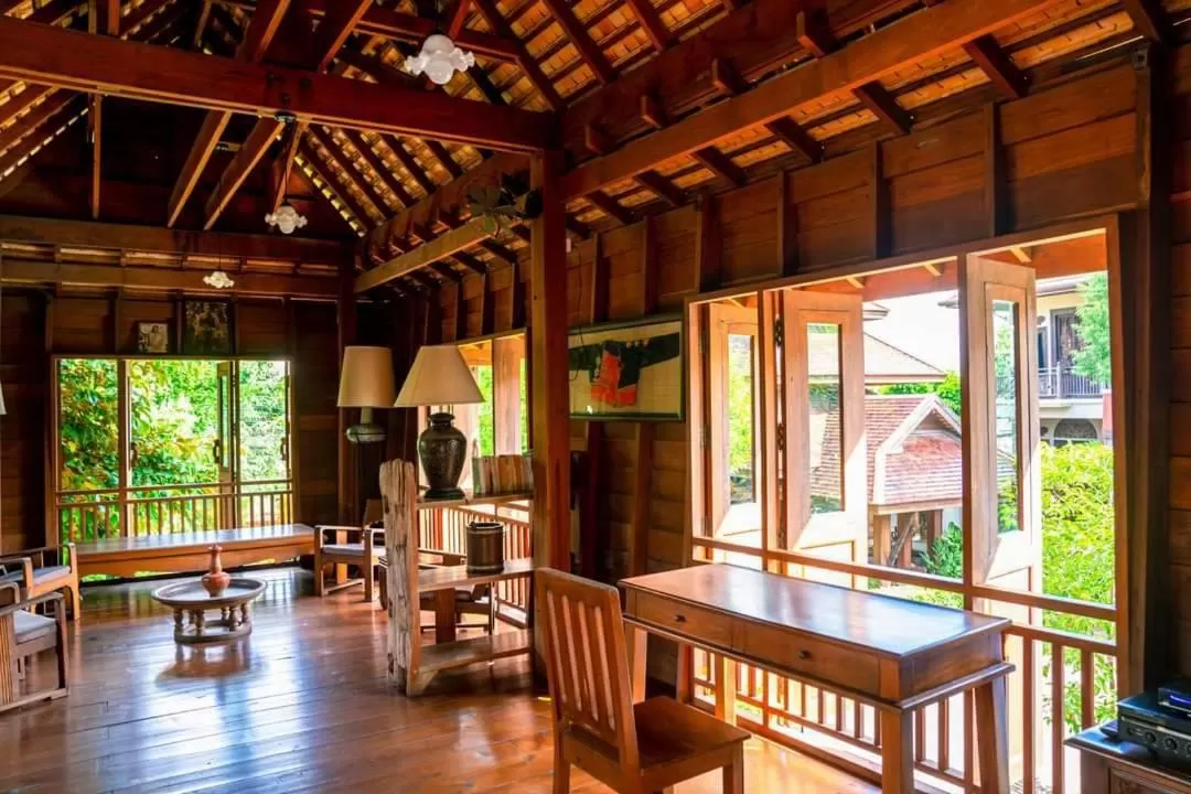 Library in Amata Lanna Village อมตะล้านนาวิลเลจ