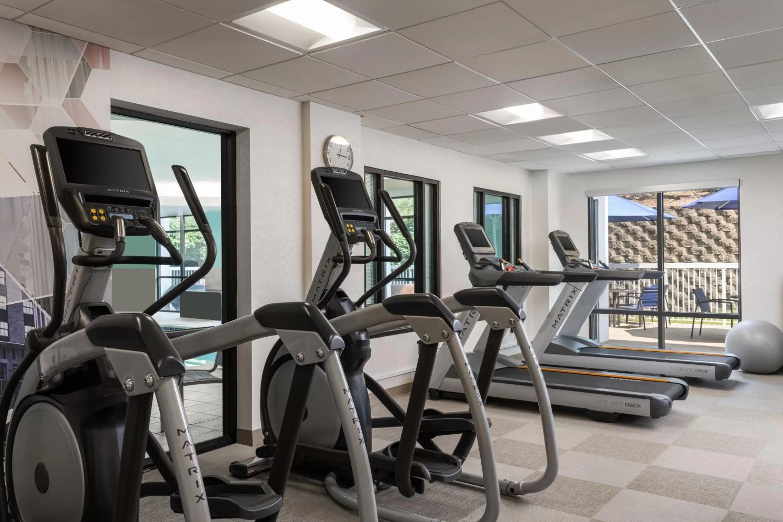 Fitness centre/facilities in SpringHill Suites West Mifflin