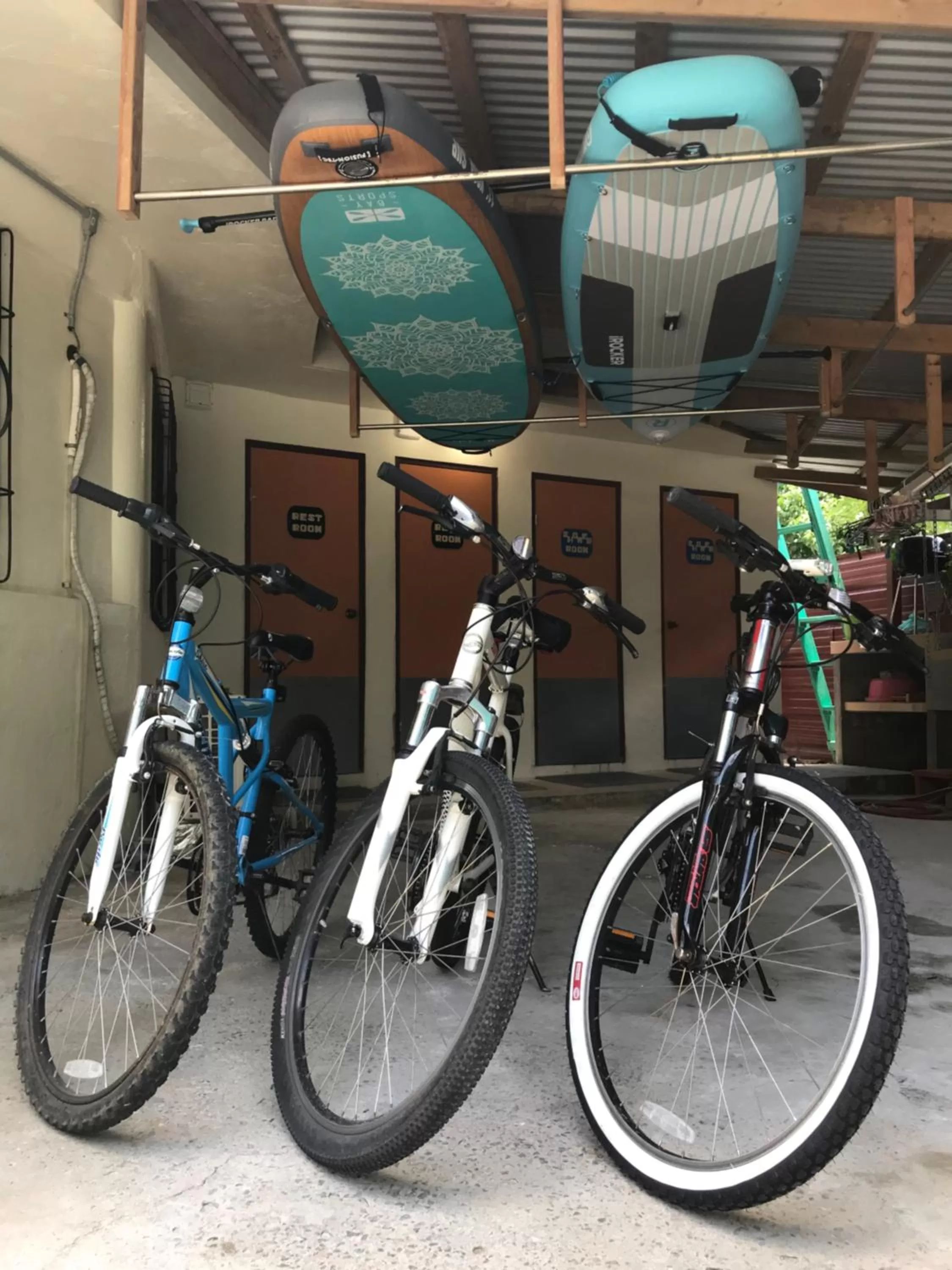 Biking in Yogi Dives B&B