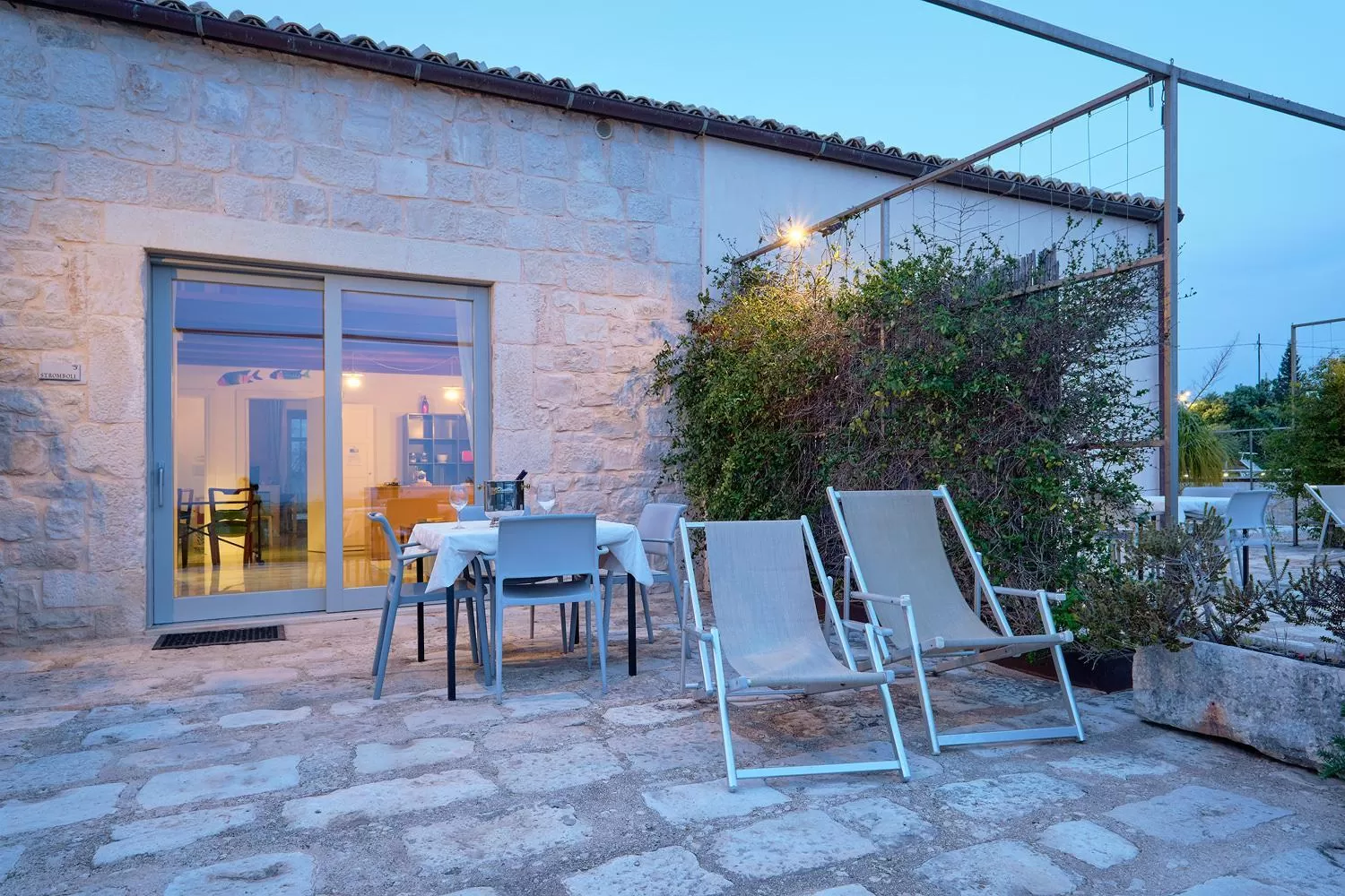 Patio in Petrantica Resort