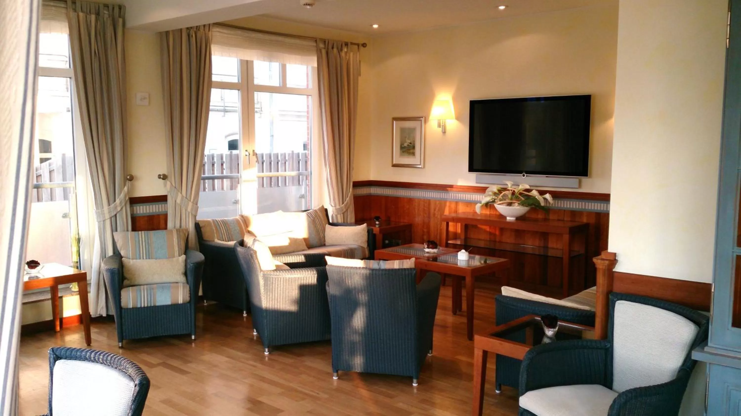 Seating area in Strandhotel Juister Hof