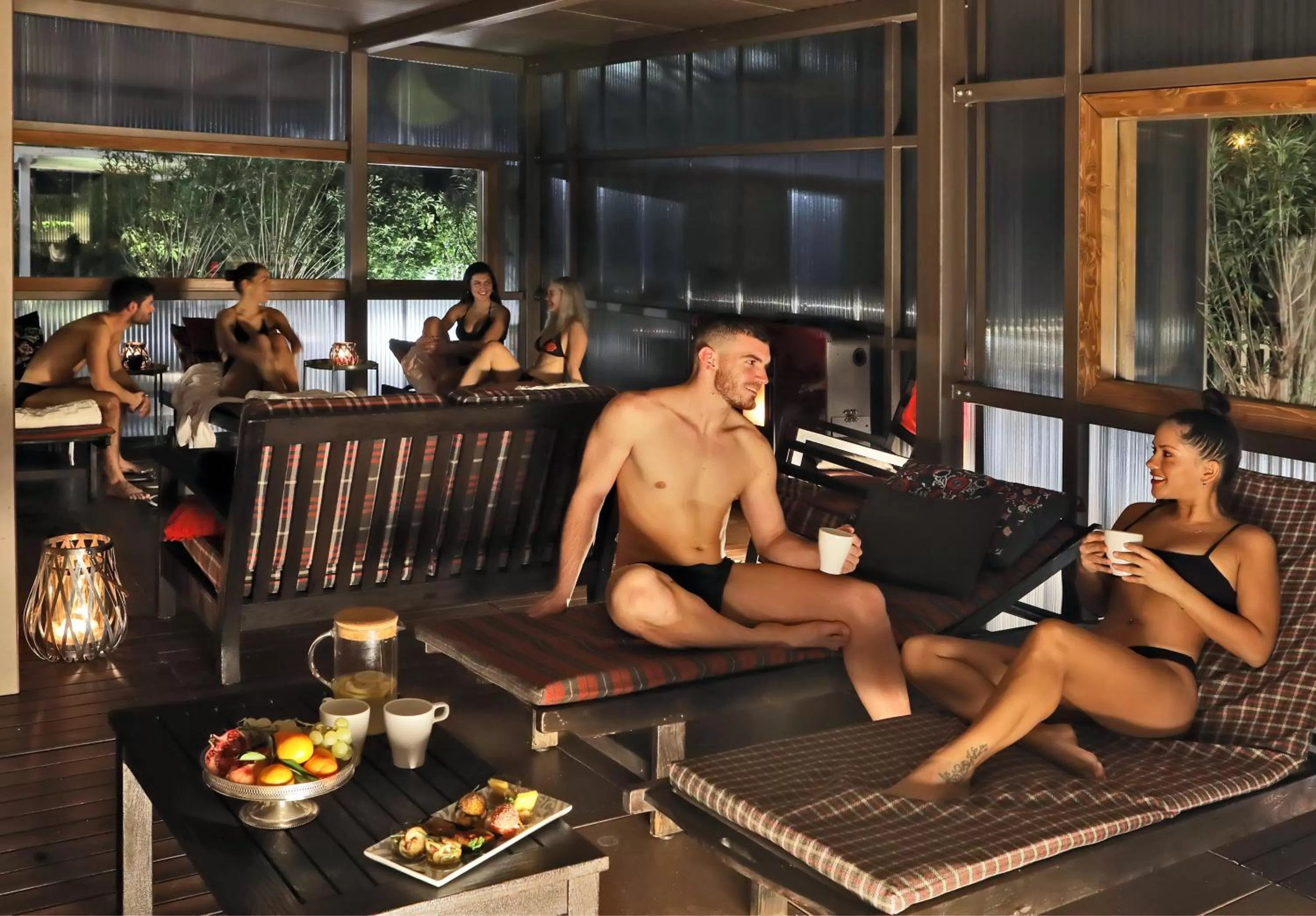 Spa and wellness centre/facilities in Le Rose Spa Hotel