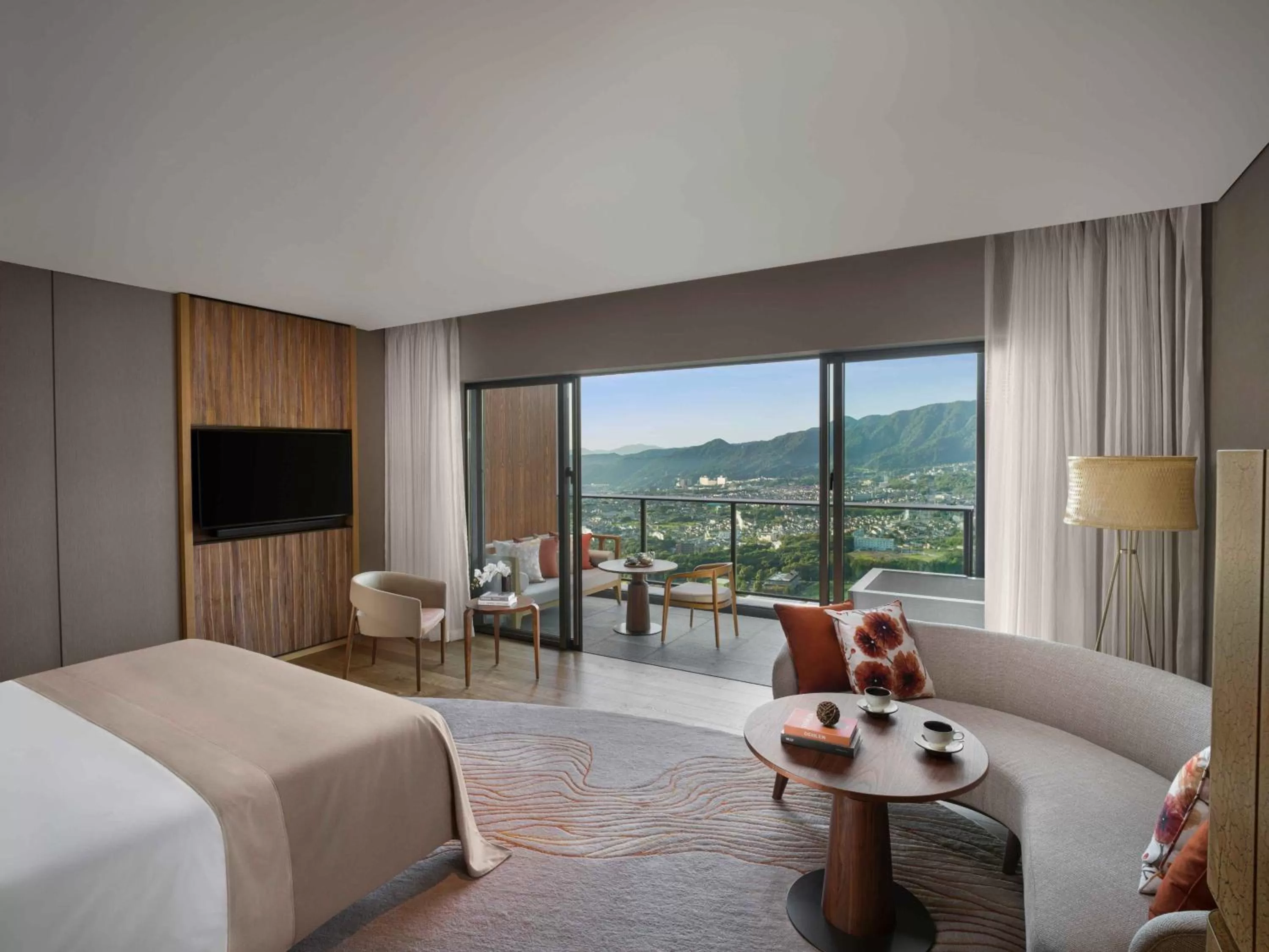 Photo of the whole room, Bed in ANA InterContinental Beppu Resort & Spa by IHG