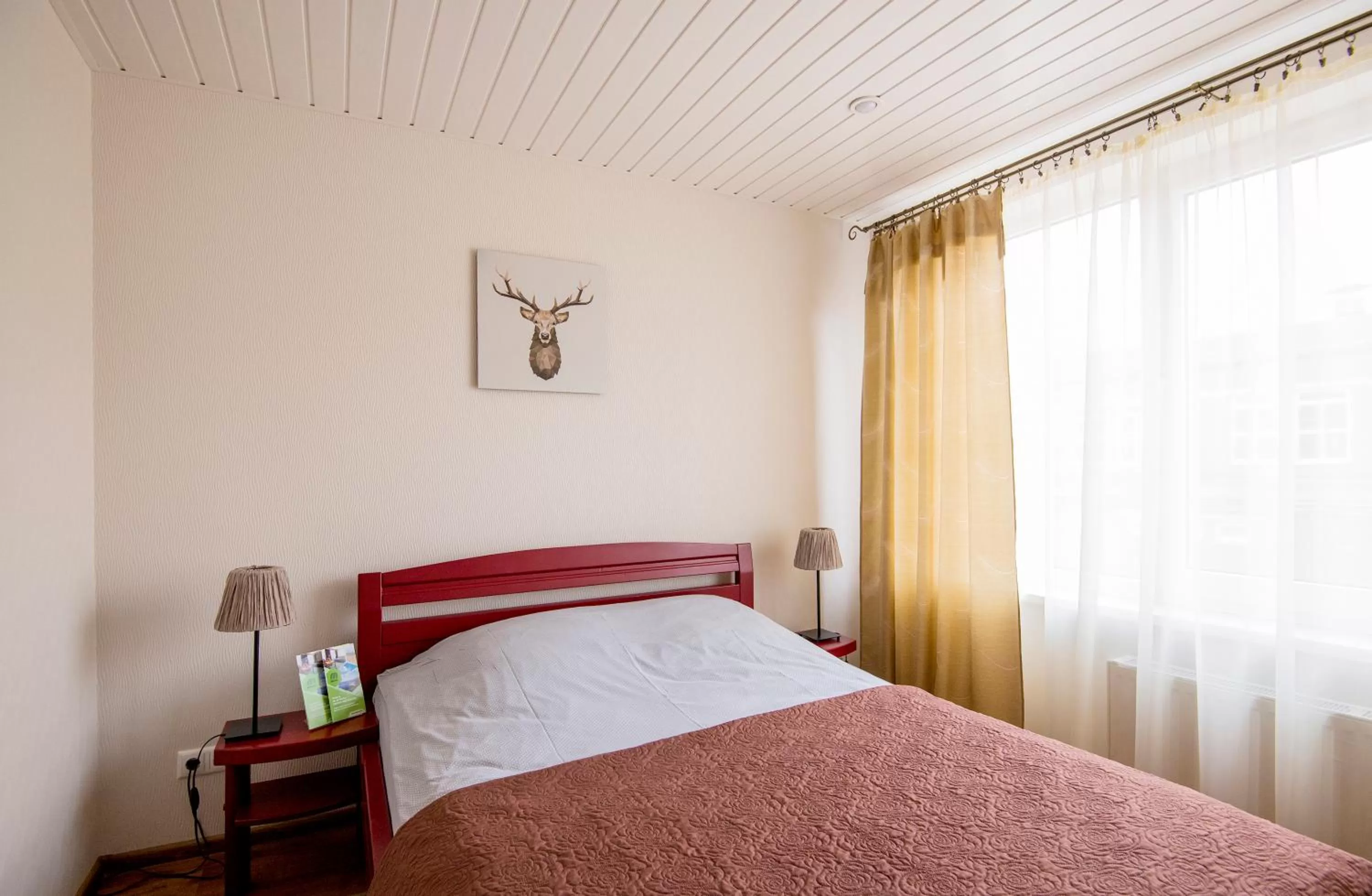 Bed in Hotel Mezaparks