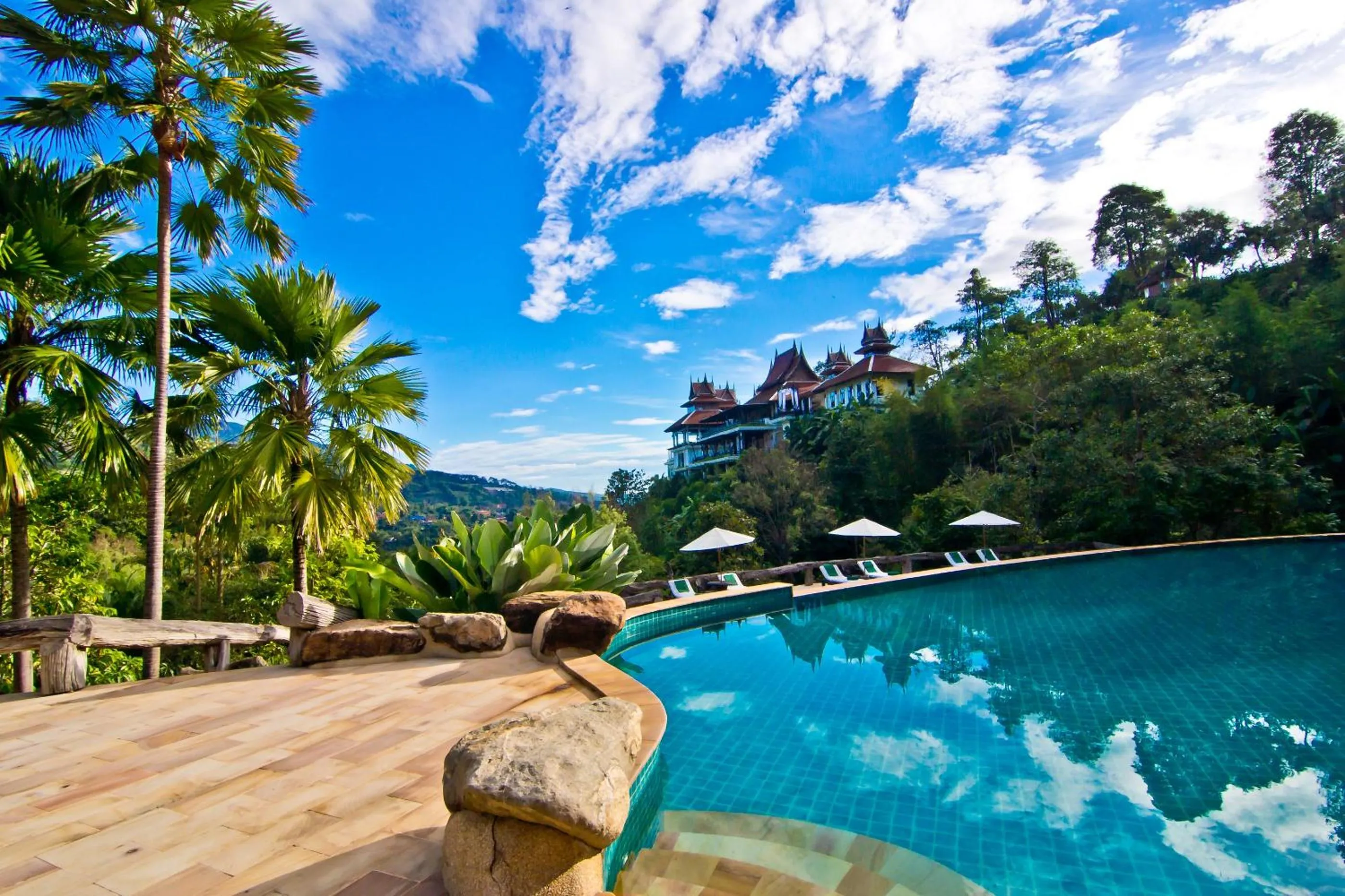 Swimming pool in Panviman Chiang Mai Spa Resort