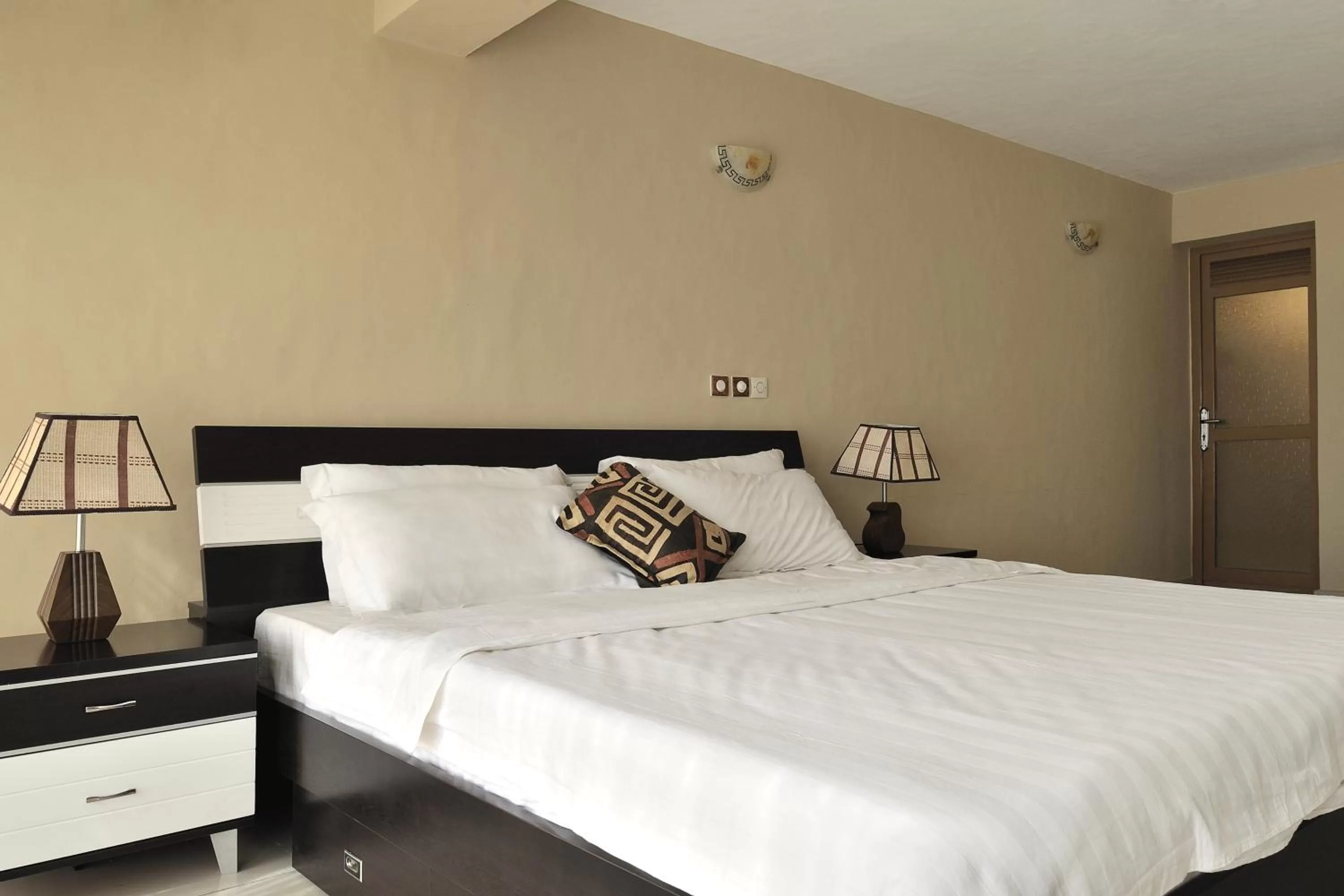 Bedroom, Bed in Hotel Safari Gate