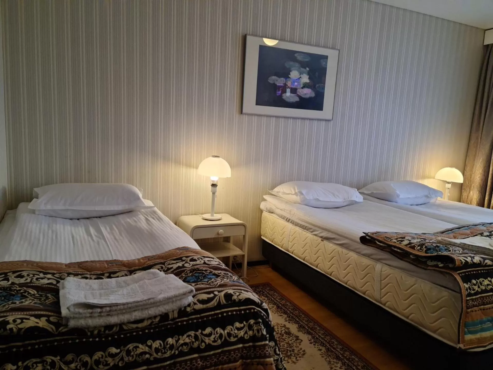 Bed in Hotelli Sandels