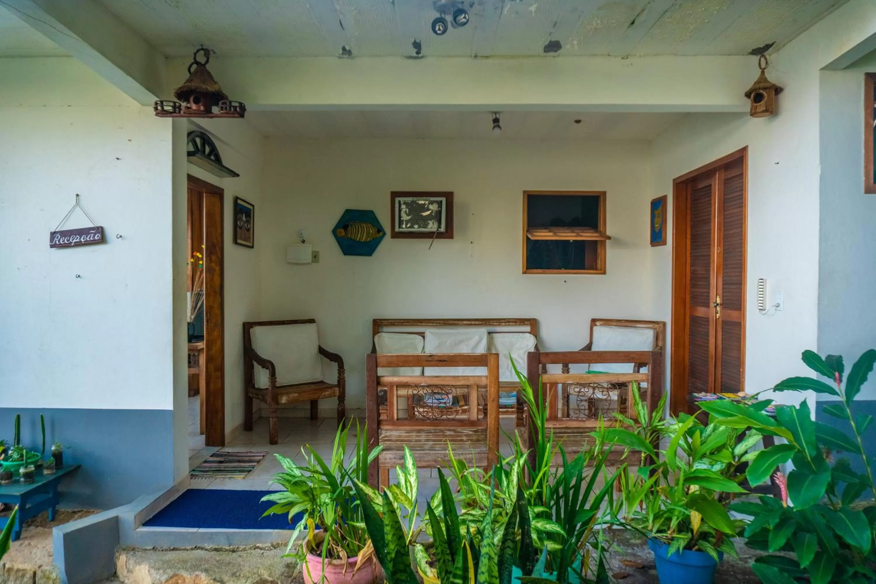 Lobby or reception in Pousada Piquara